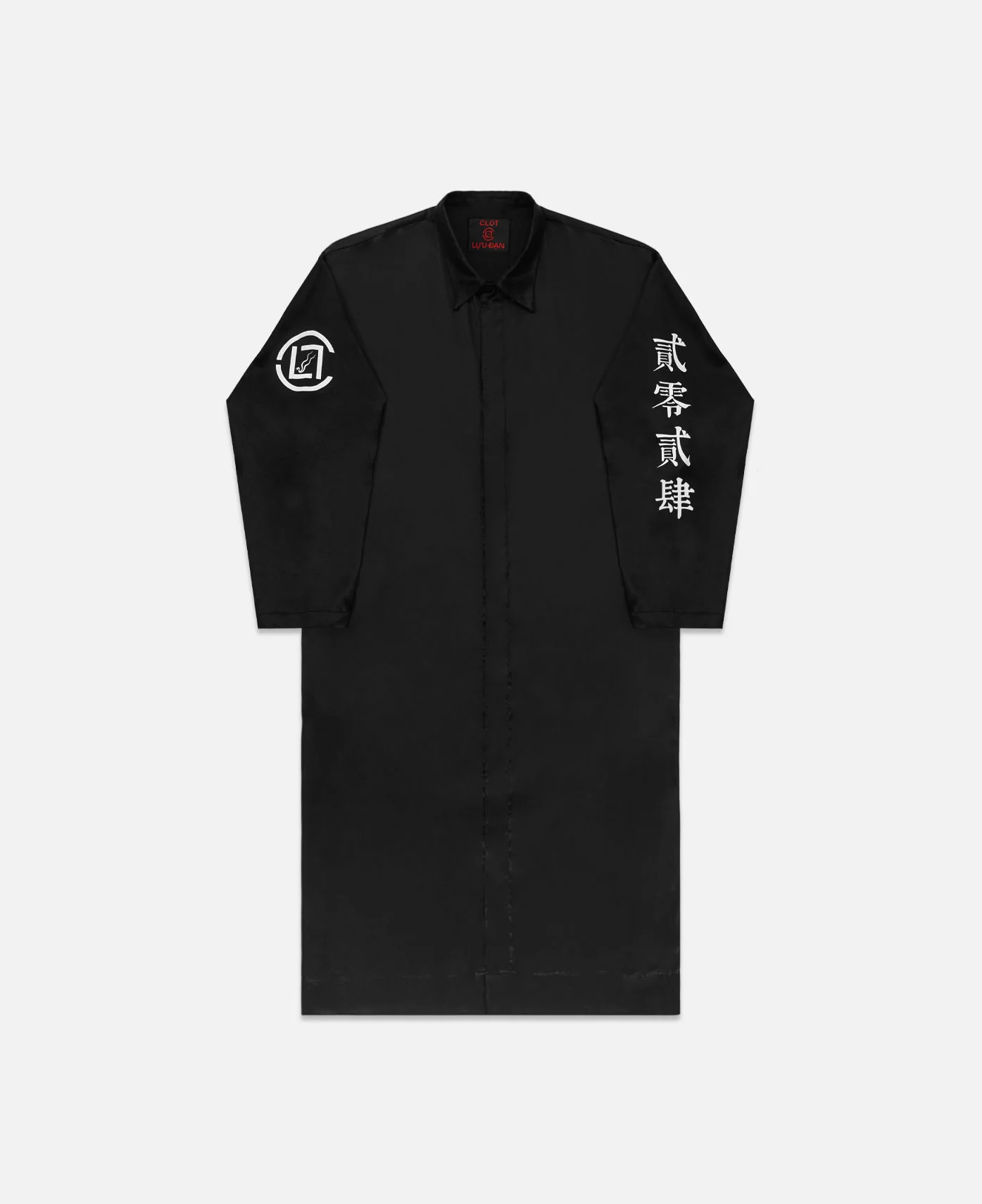 Nylon Shell Coat (Black) - Image 3