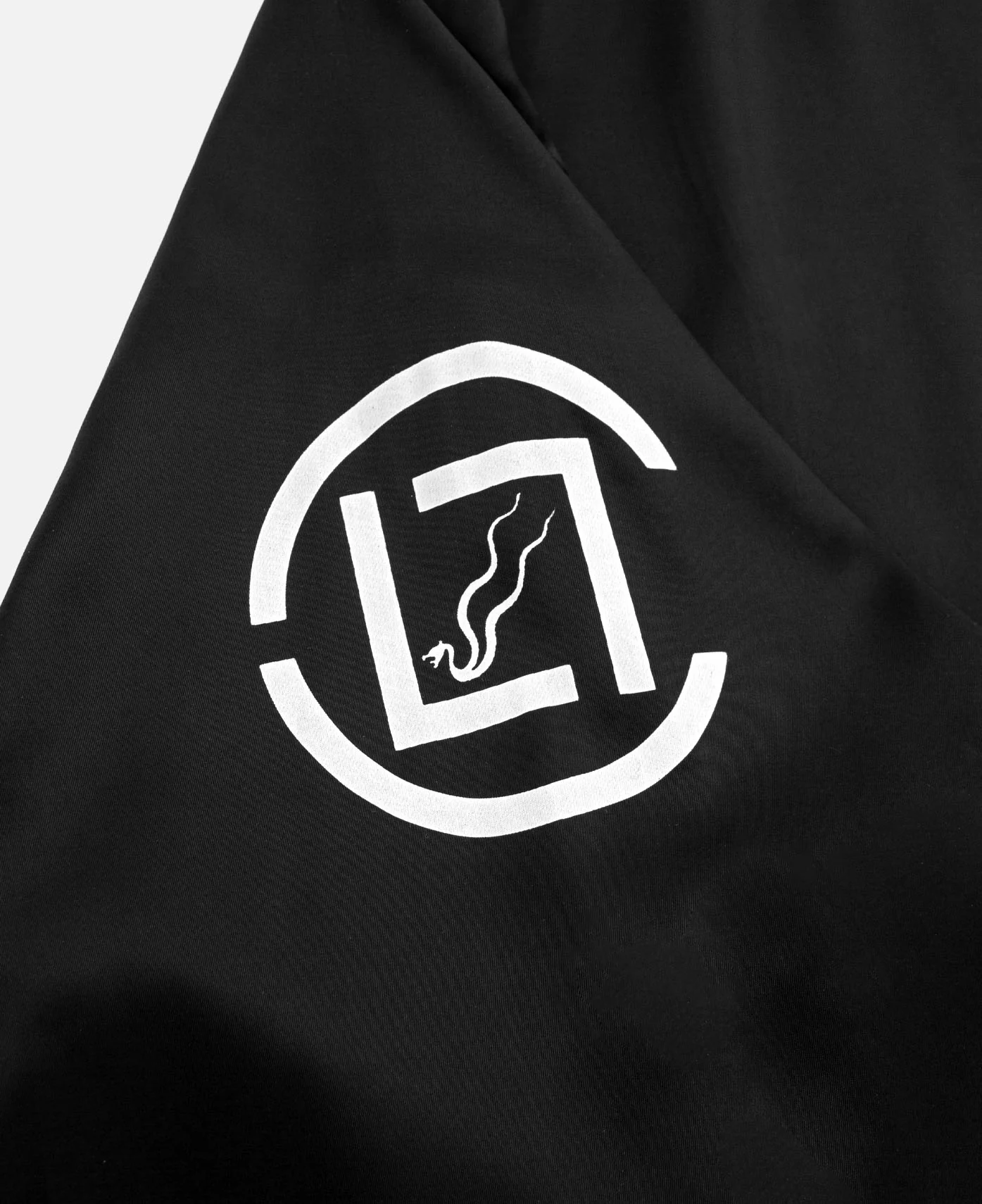 Nylon Shell Coat (Black) - Image 4