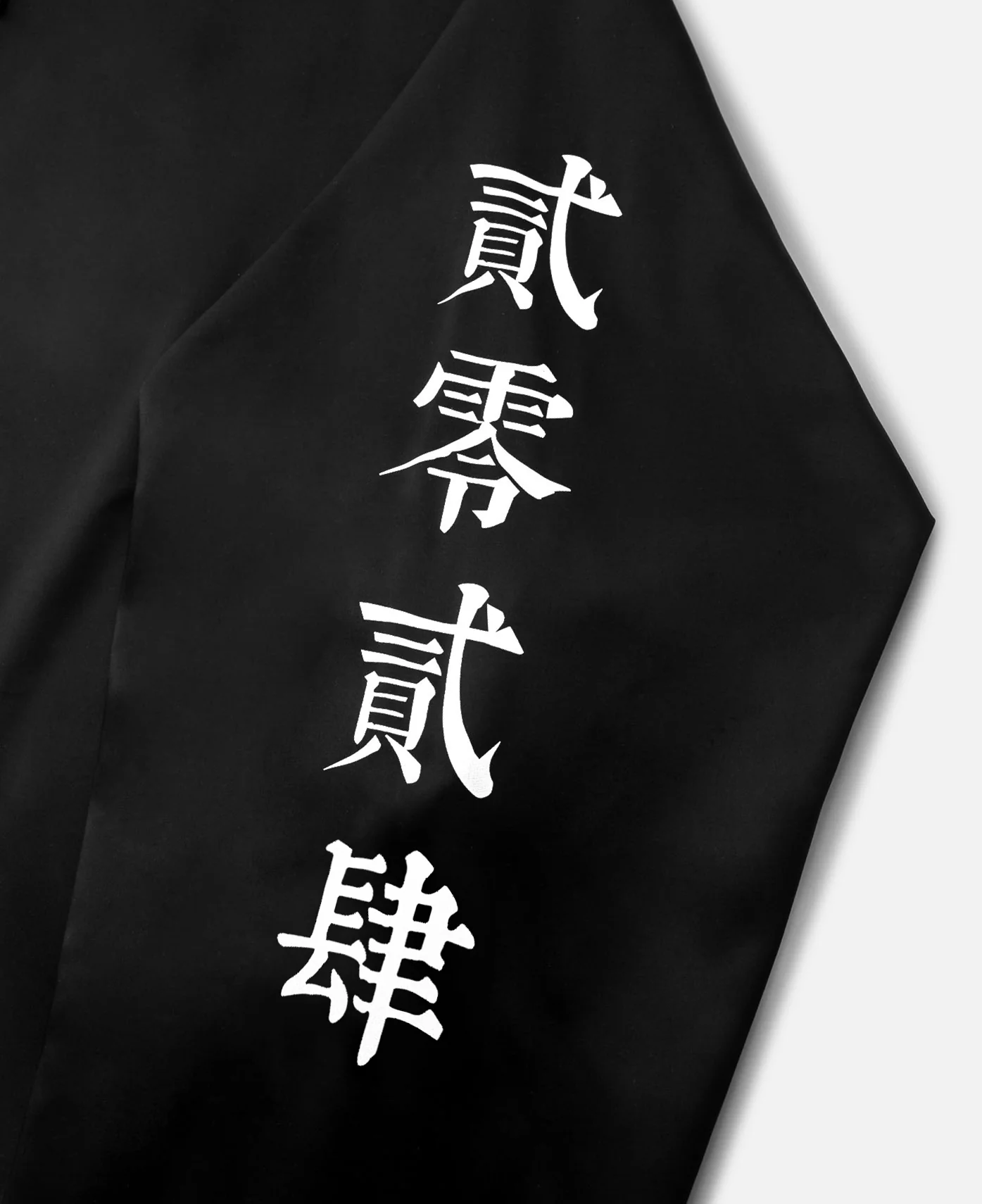 Nylon Shell Coat (Black) - Image 5