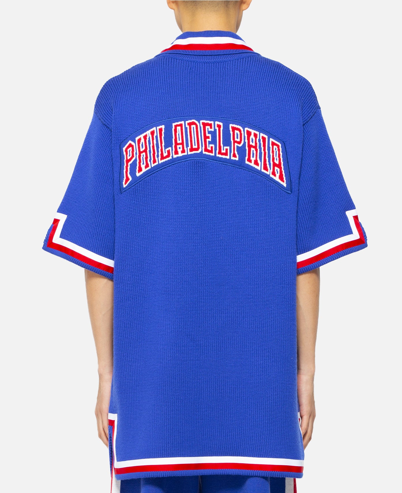 76ers 82-83 Knit Shooting Shirt - Image 2