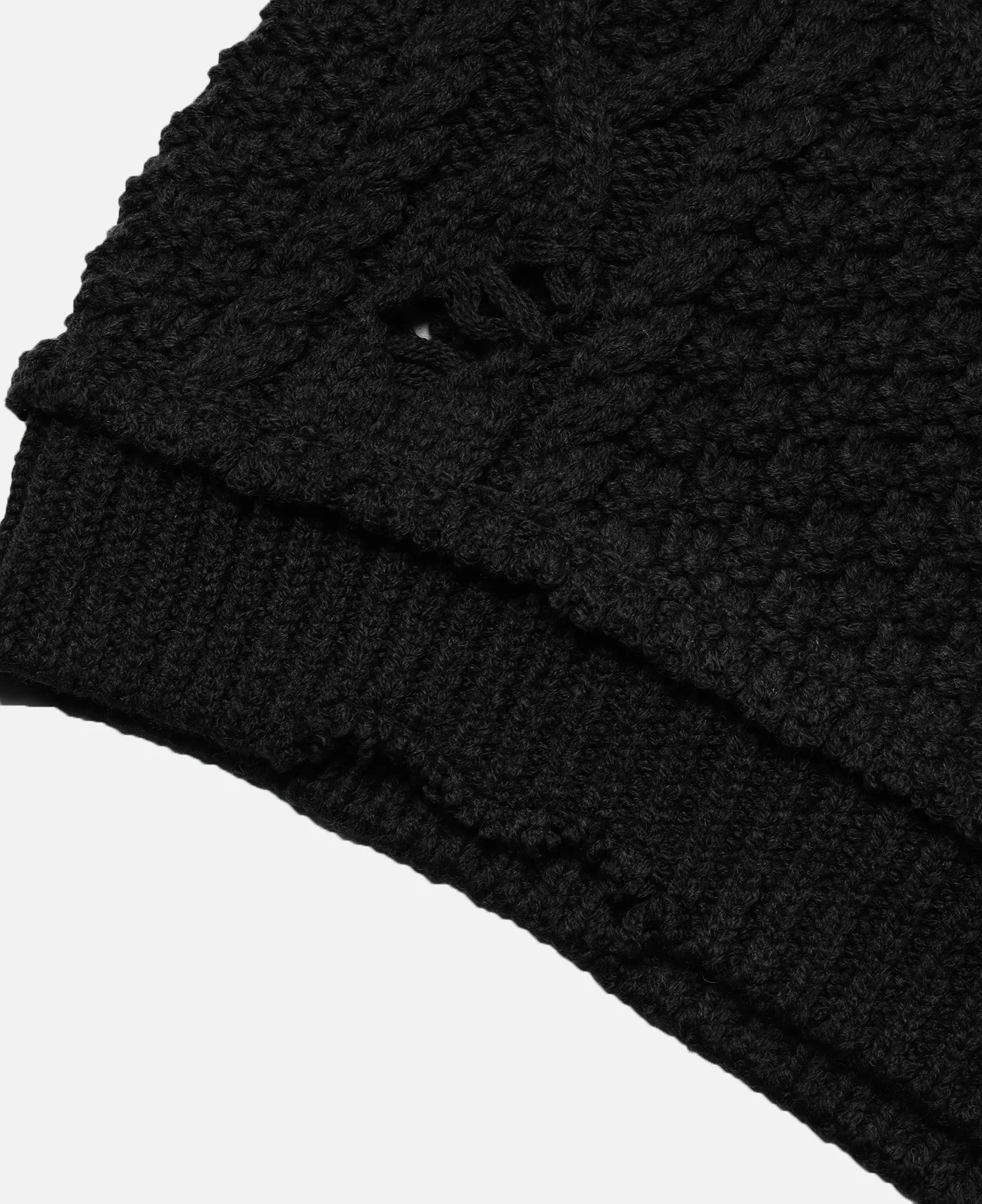Patchwork Savage Sweater (Black) - Image 5