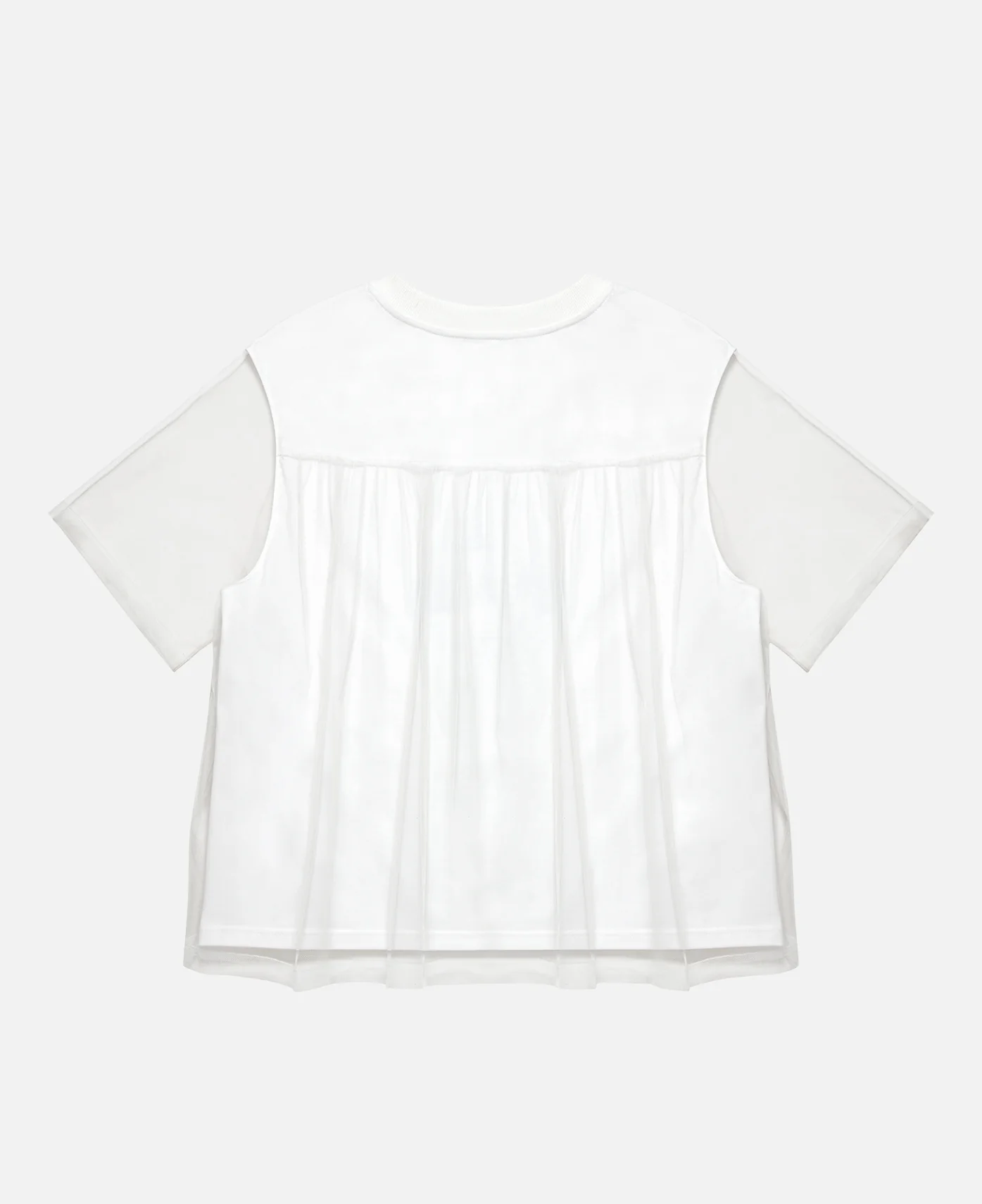 Abstract Flower Power Painting T-Shirt (White) - Image 2
