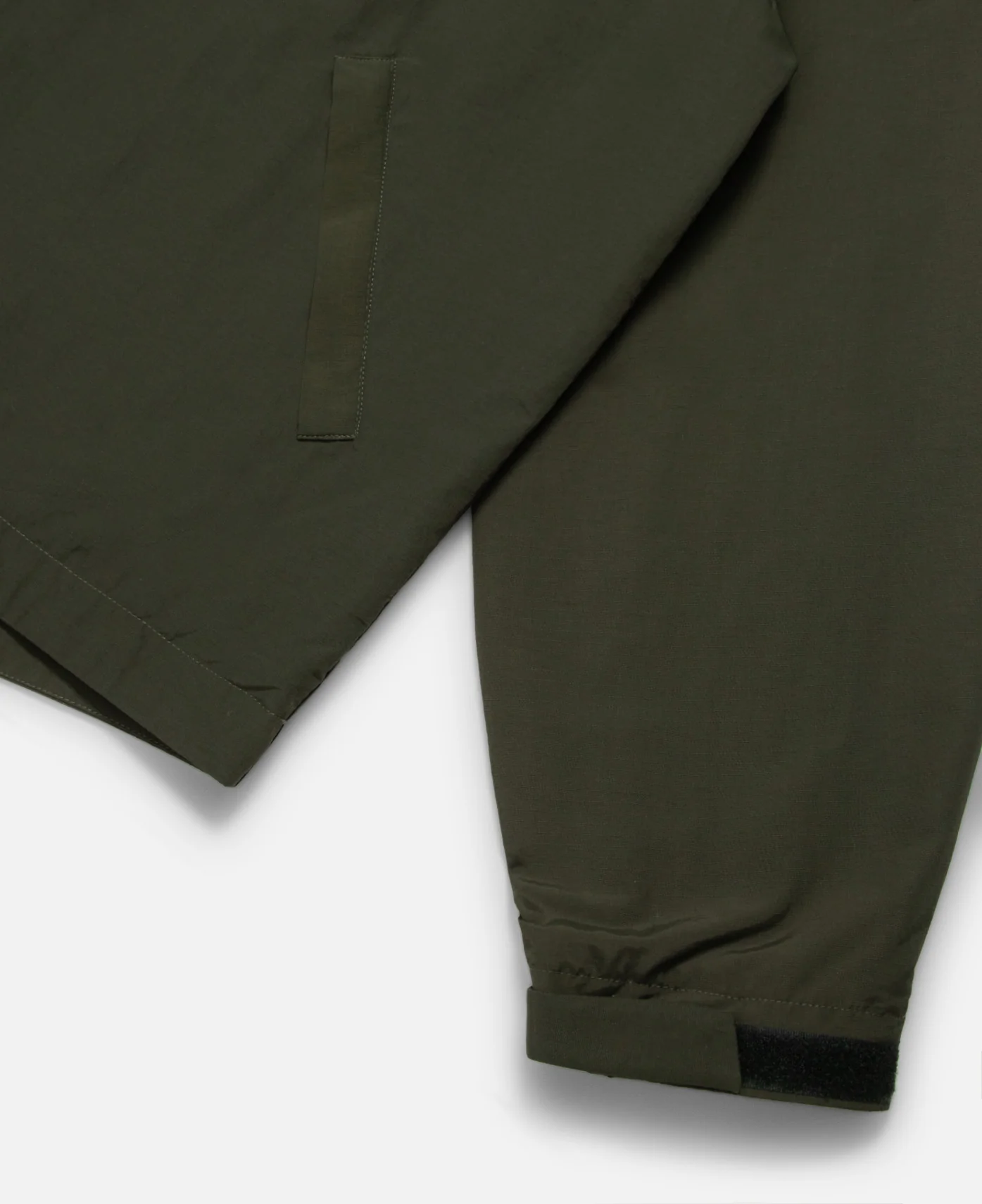 Zip-Up Wind Parker (Olive) - Image 5