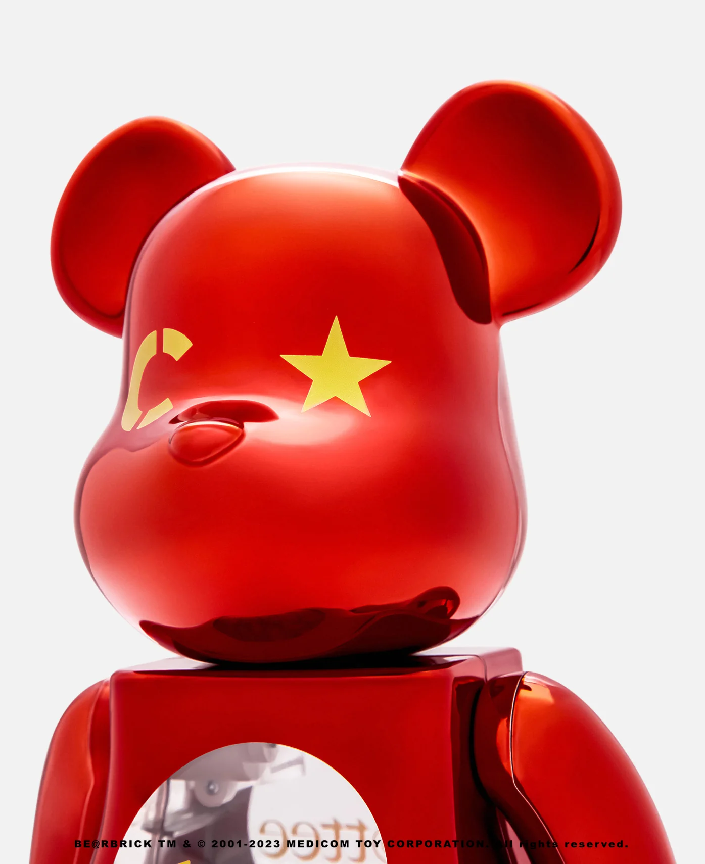 Be@rbrick CLOTTEE x atmos 100% & 400% Set (Red) - Image 6