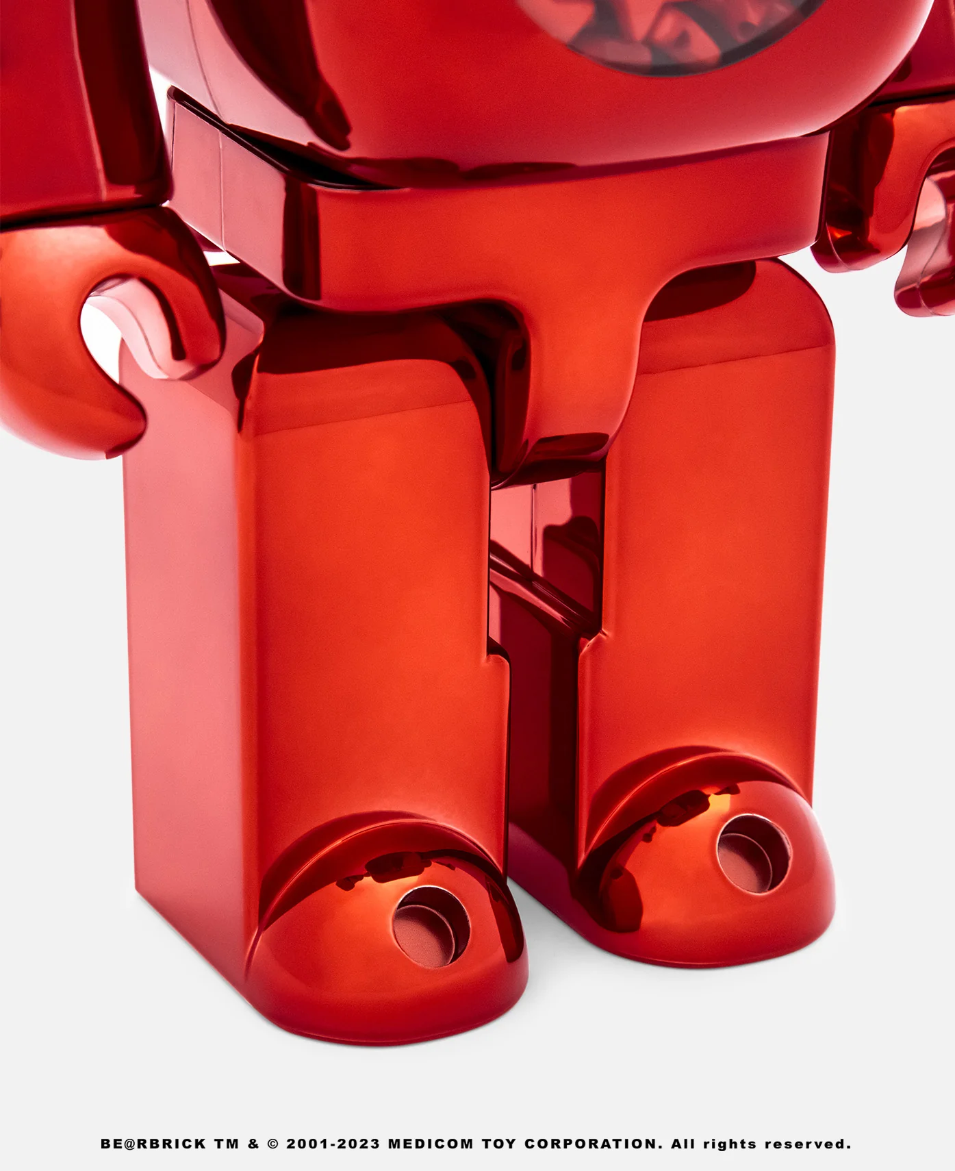 Be@rbrick CLOTTEE x atmos 100% & 400% Set (Red) - Image 9
