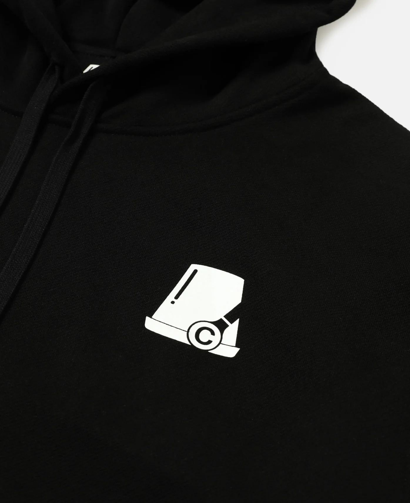 Clottee X Bucketman Hoodie (Black) - Image 3