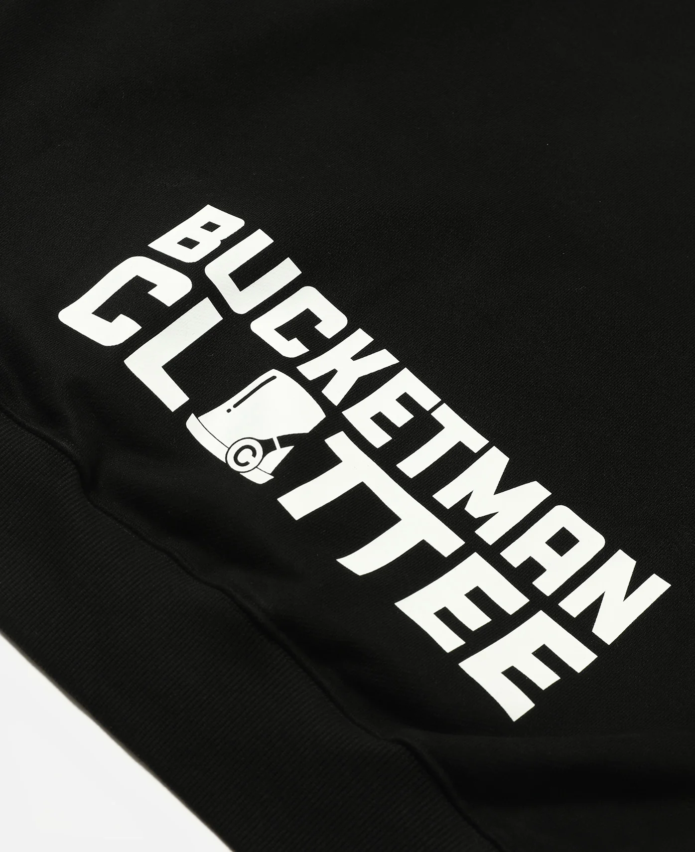 Clottee X Bucketman Hoodie (Black) - Image 4