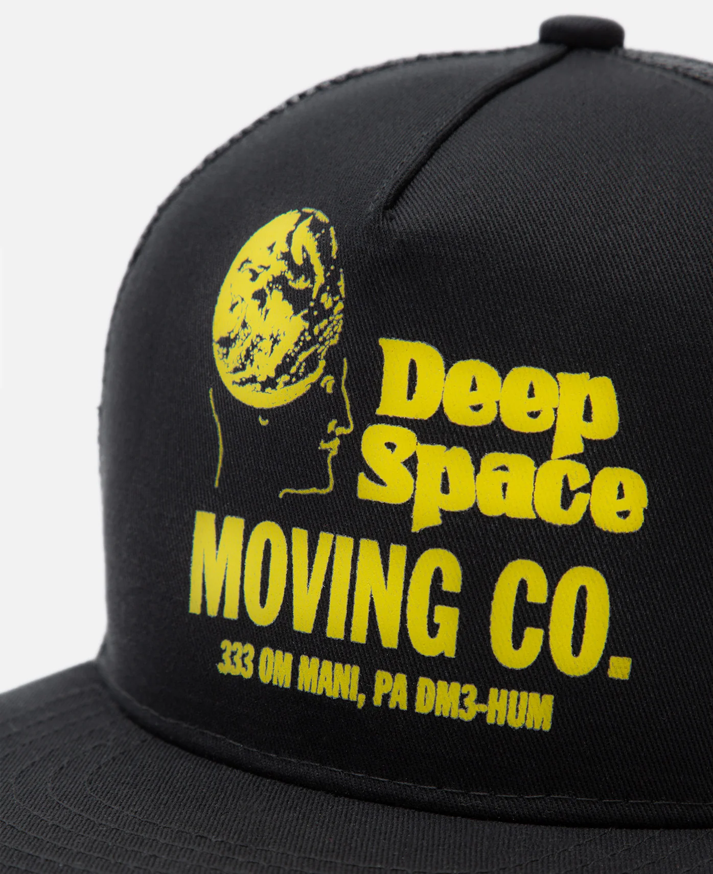 Trucker Deep Space Hat (Black) - Image 4
