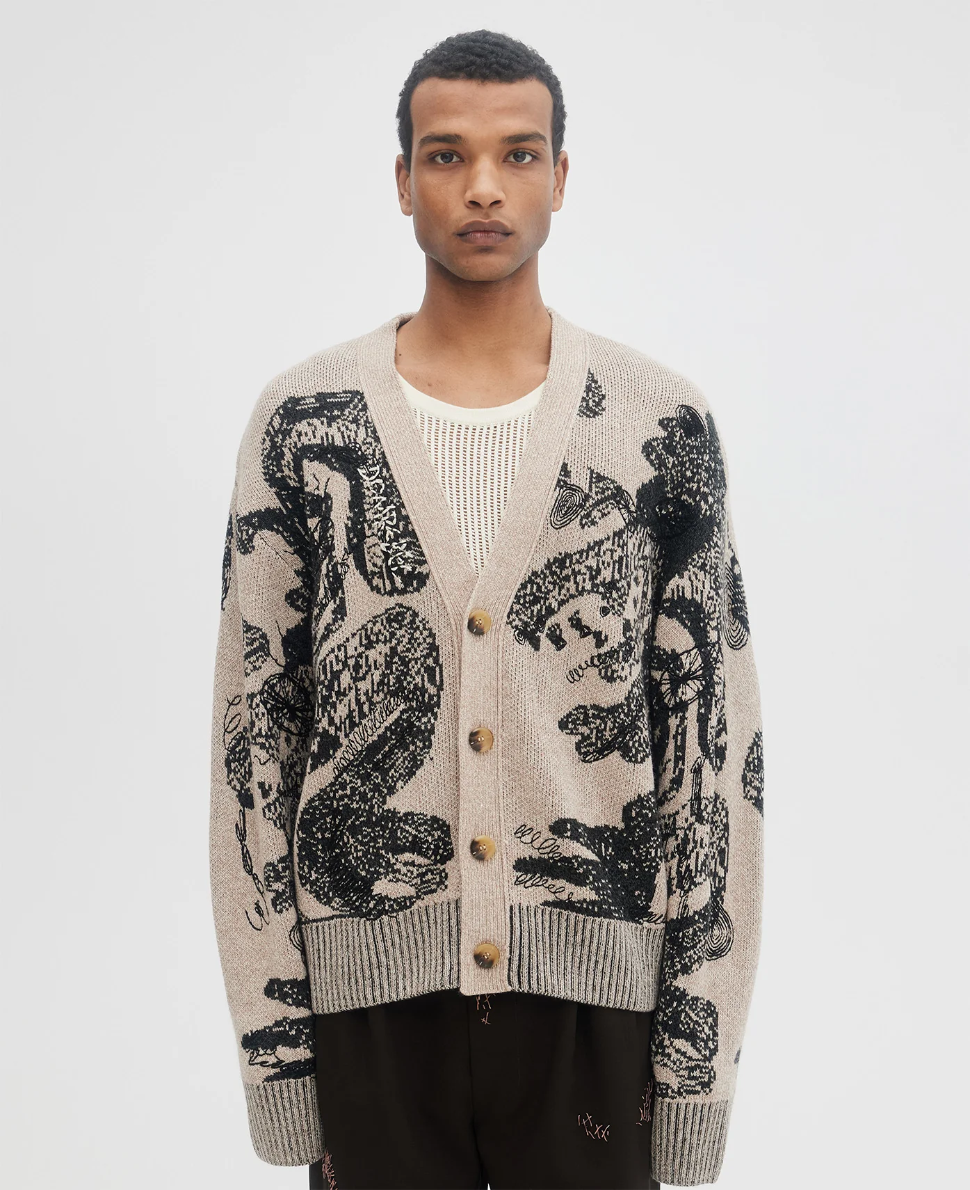 Hao Cardigan (Beige) - Image 5