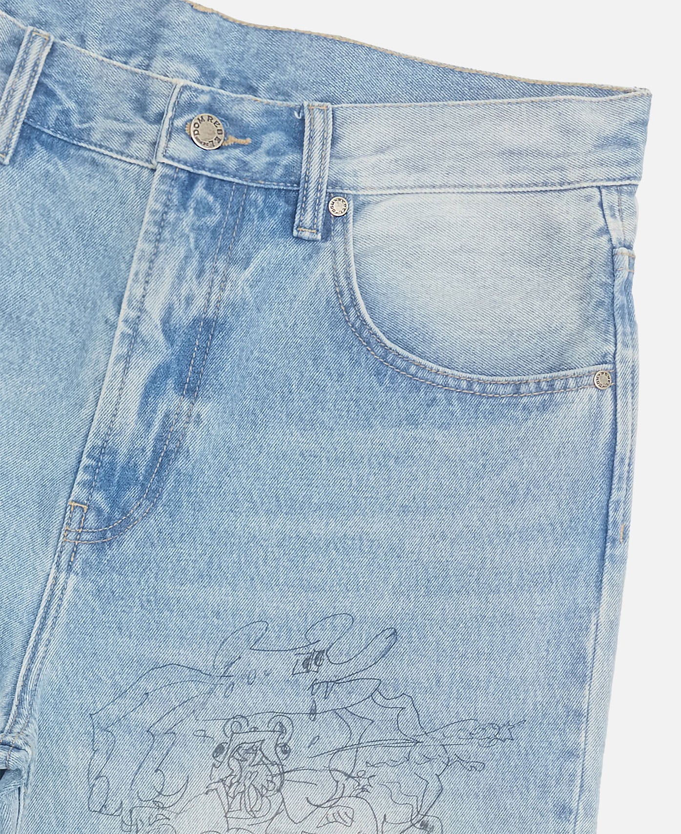 Scribs Bootcut Jeans (Blue) - Image 4