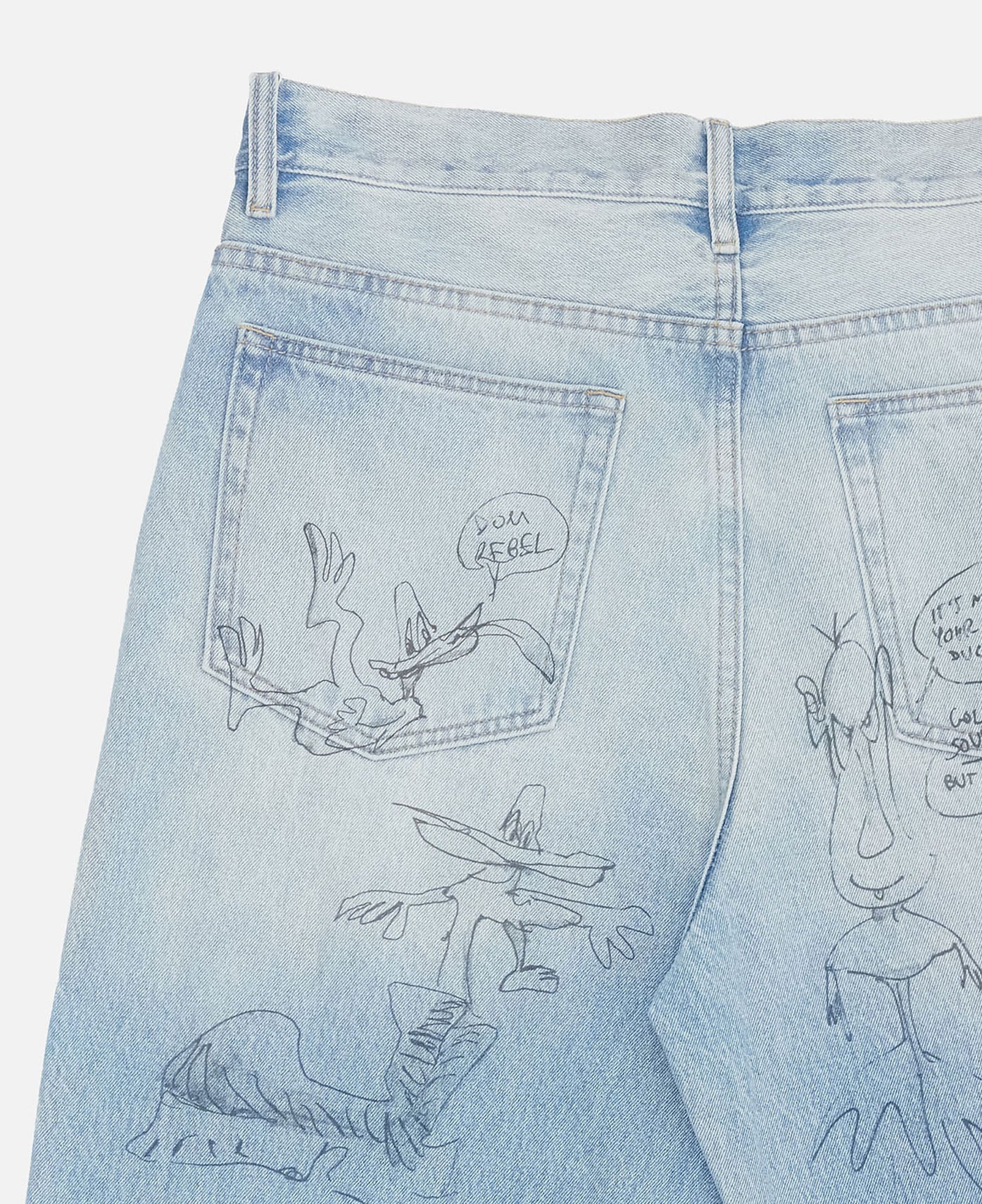 Scribs Bootcut Jeans (Blue) - Image 5
