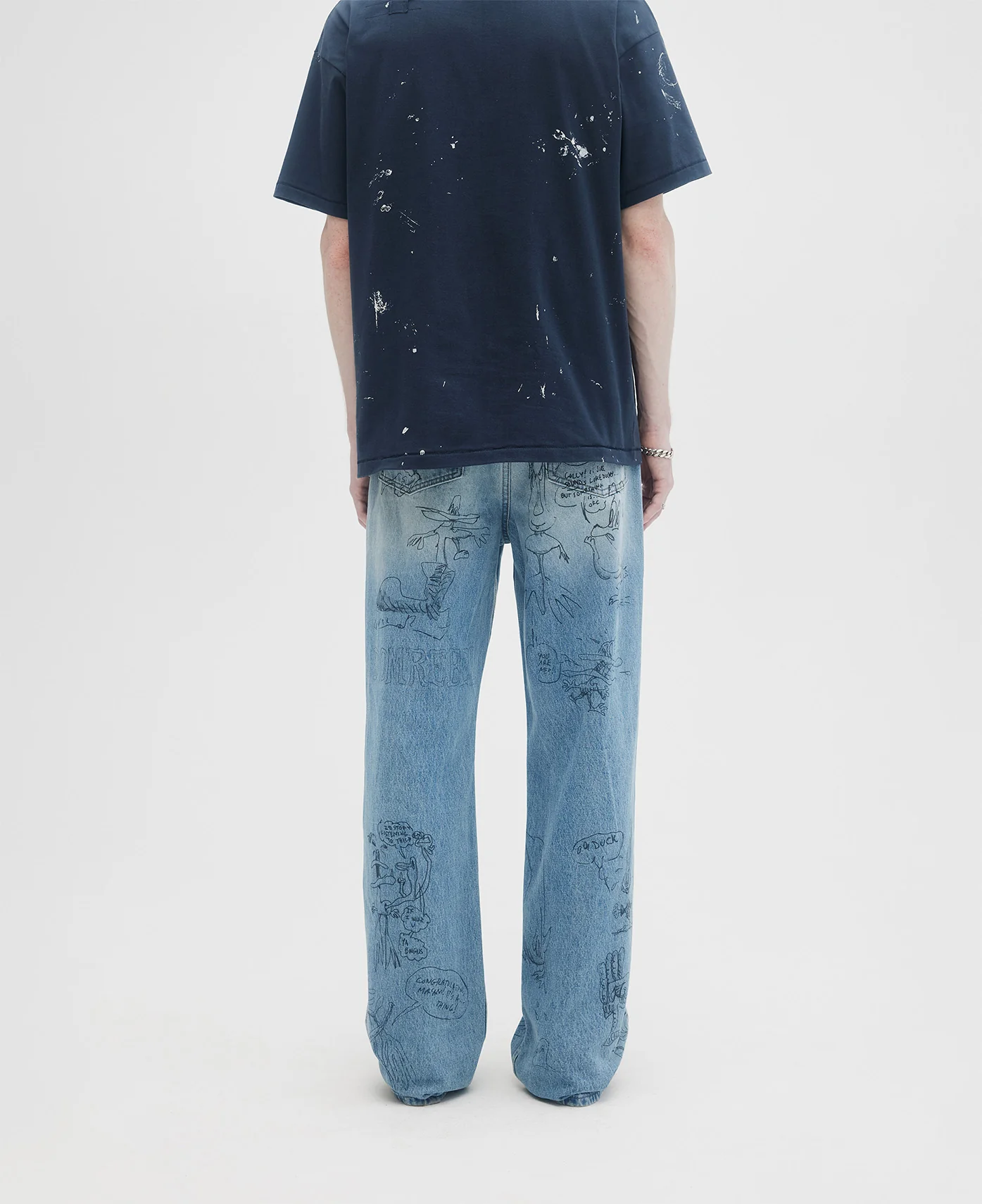 Scribs Bootcut Jeans (Blue) - Image 6