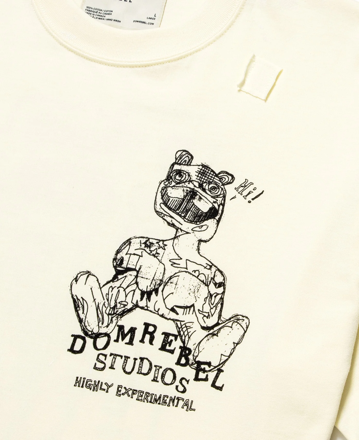 Strip T-Shirt (White) - Image 3