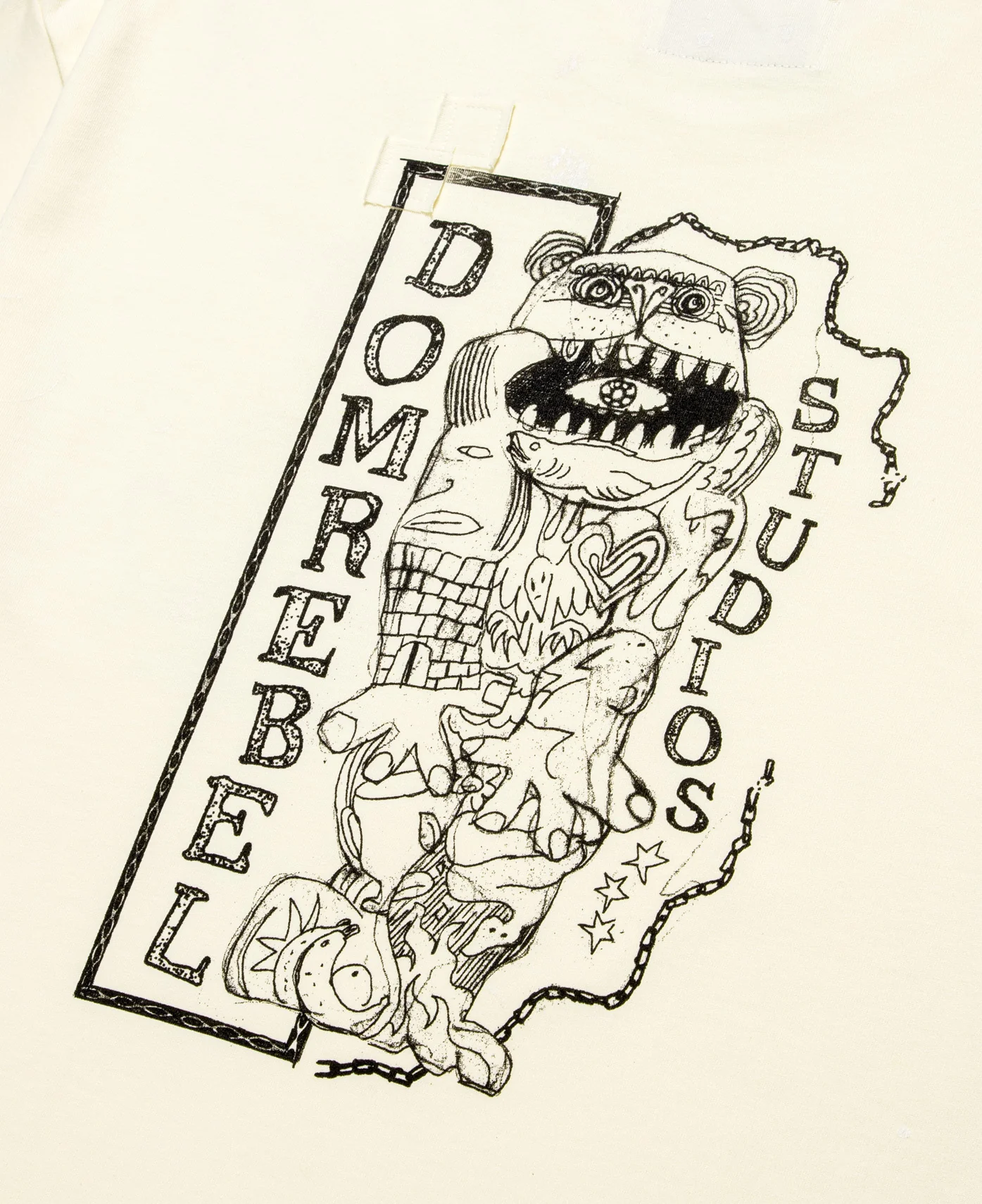 Strip T-Shirt (White) - Image 4