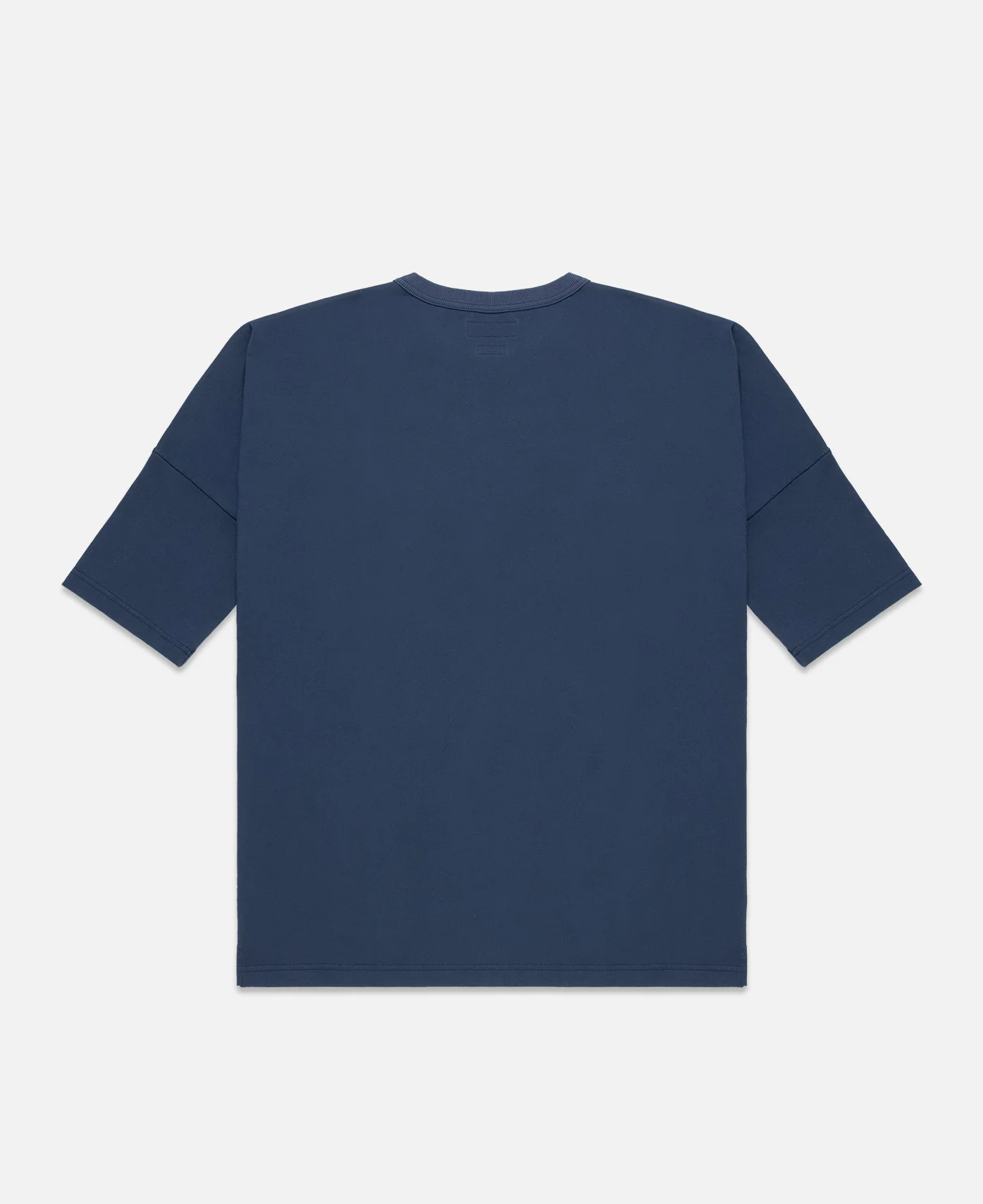 Logo Wide T-Shirt (Navy) - Image 2