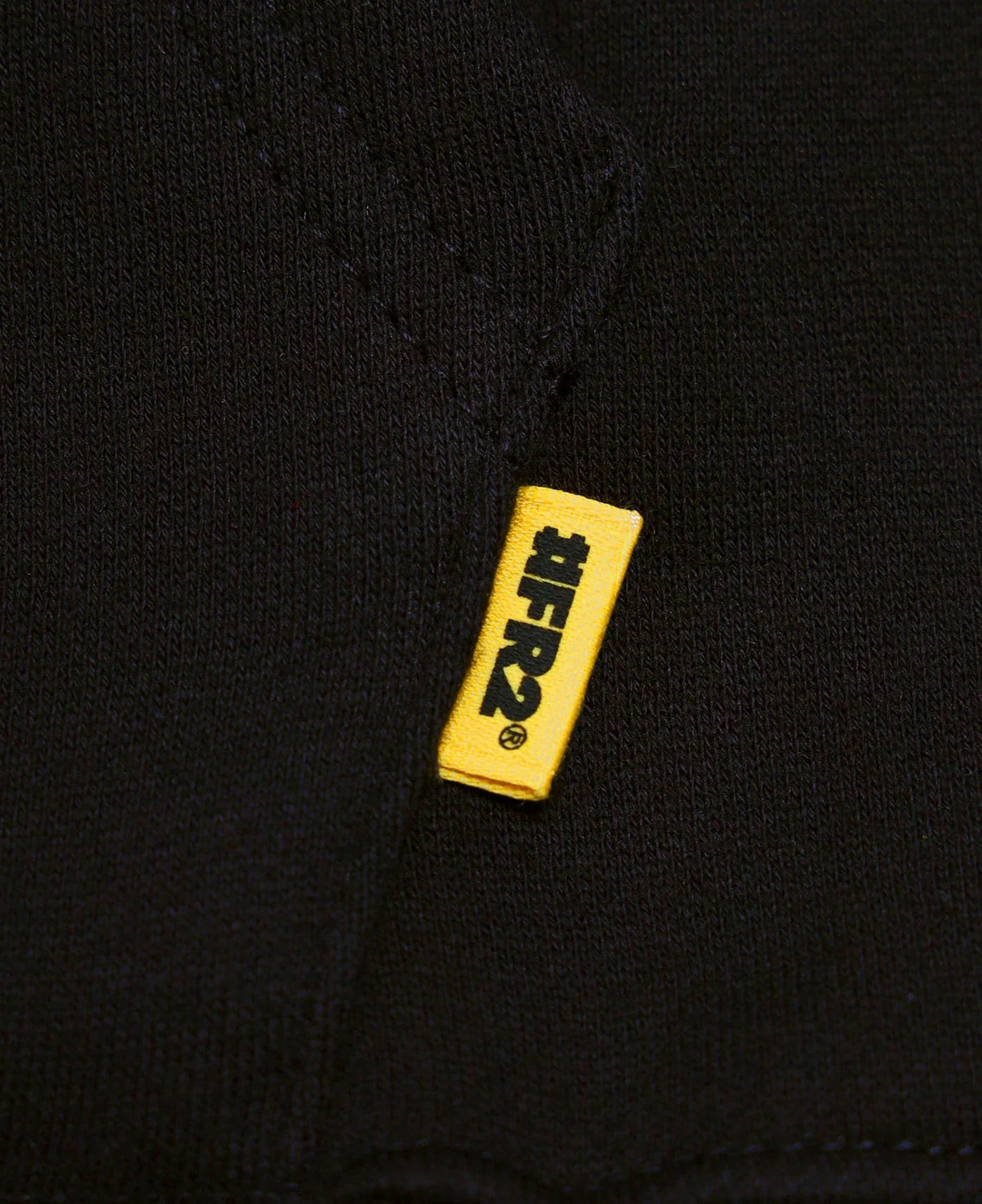 Caution Rabbit Hoodie (Black) - Image 5