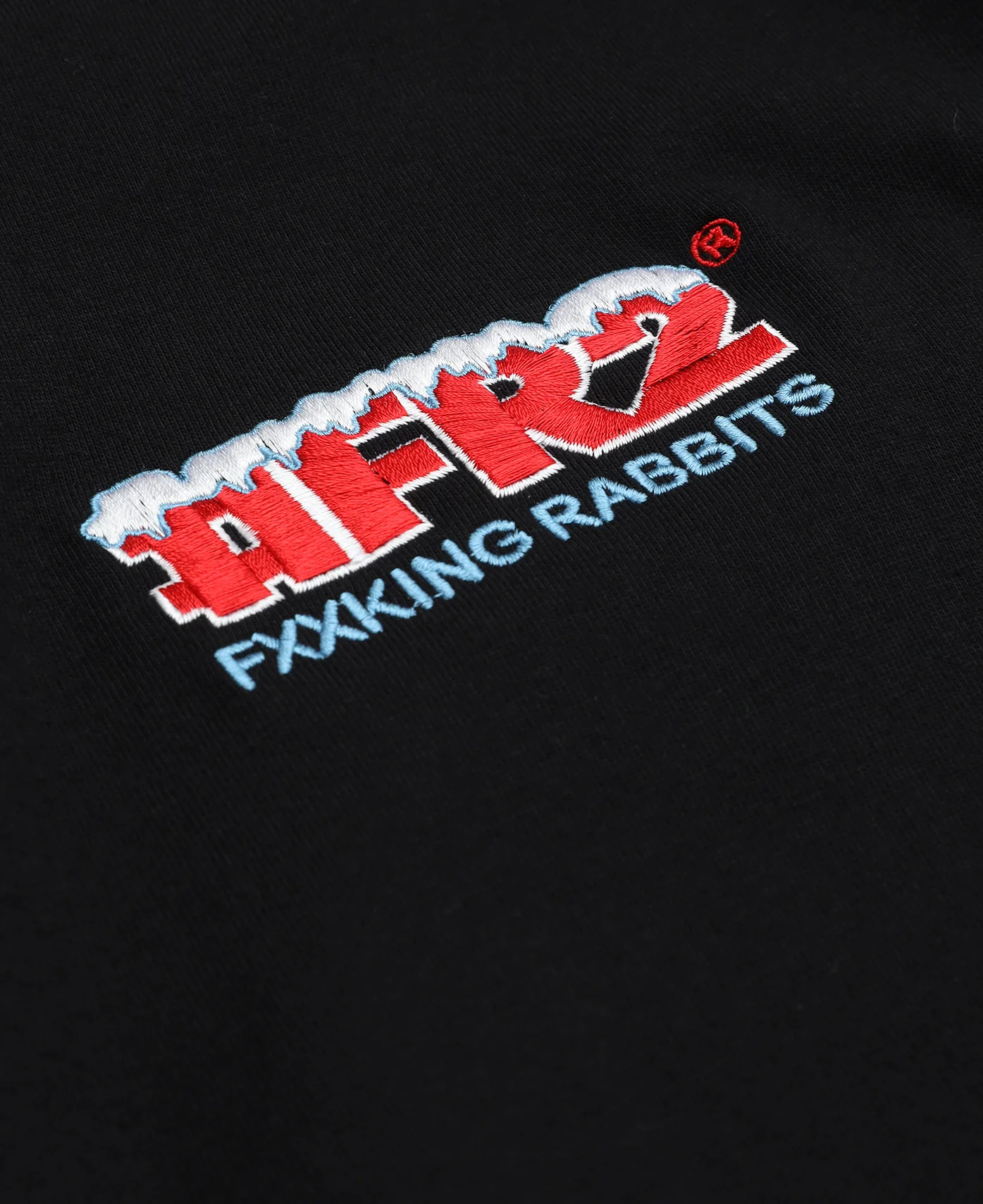 Shaved Ice Rabbit T-Shirt (Black) - Image 4