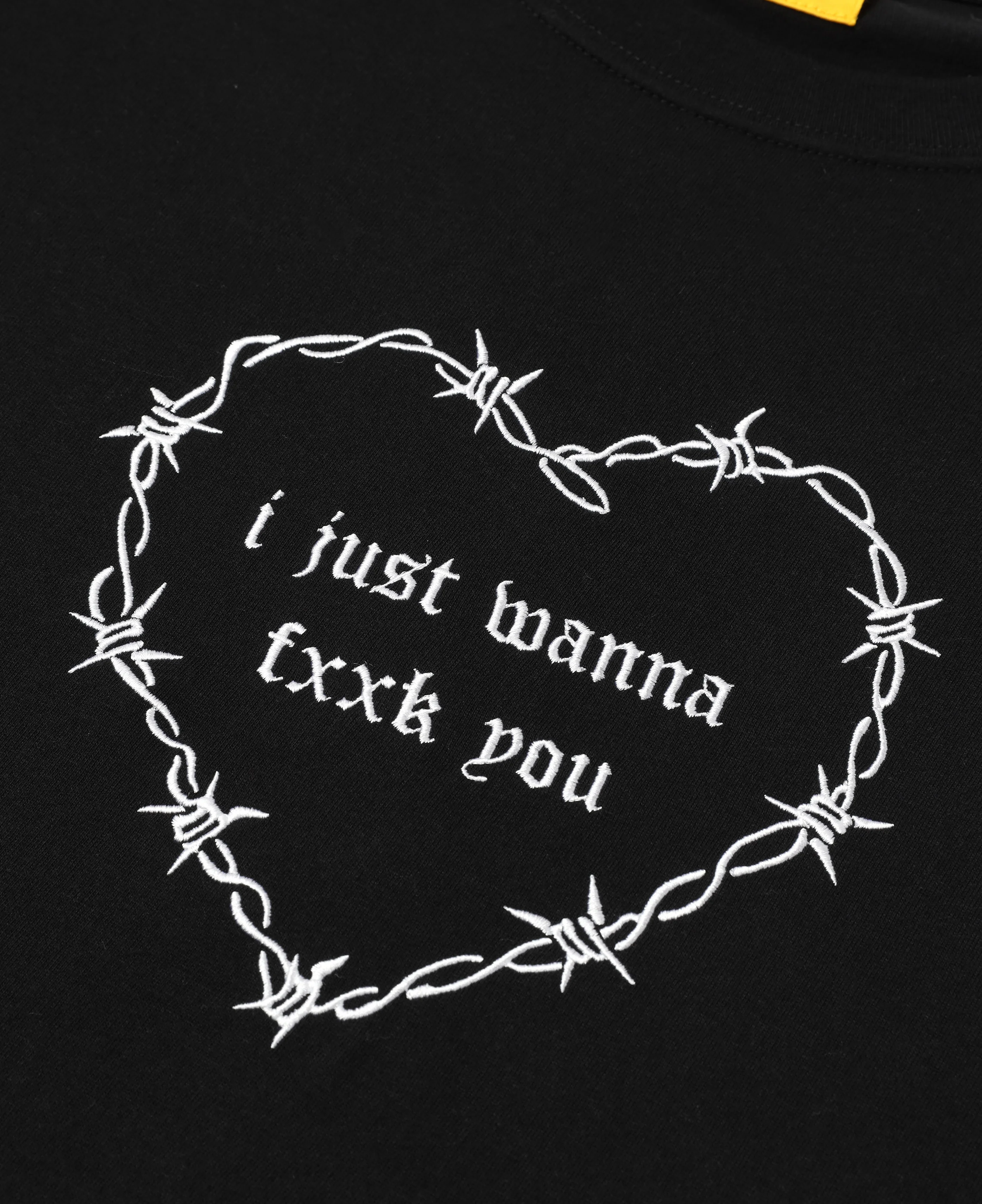 Barbed Heart T-Shirt (Black) - Image 3