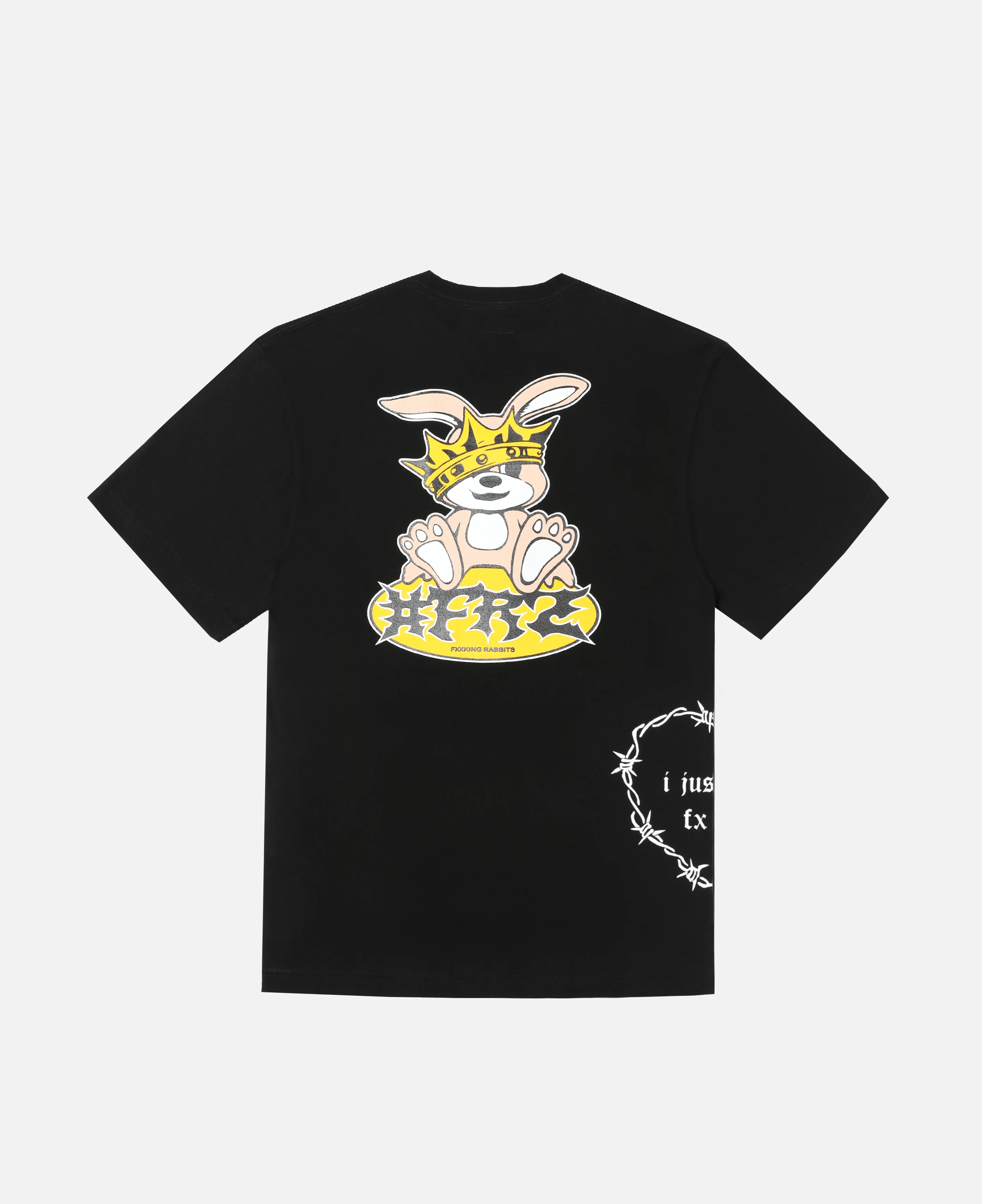 #FR2 Stuffed Toy T-Shirt (Black) - Image 2
