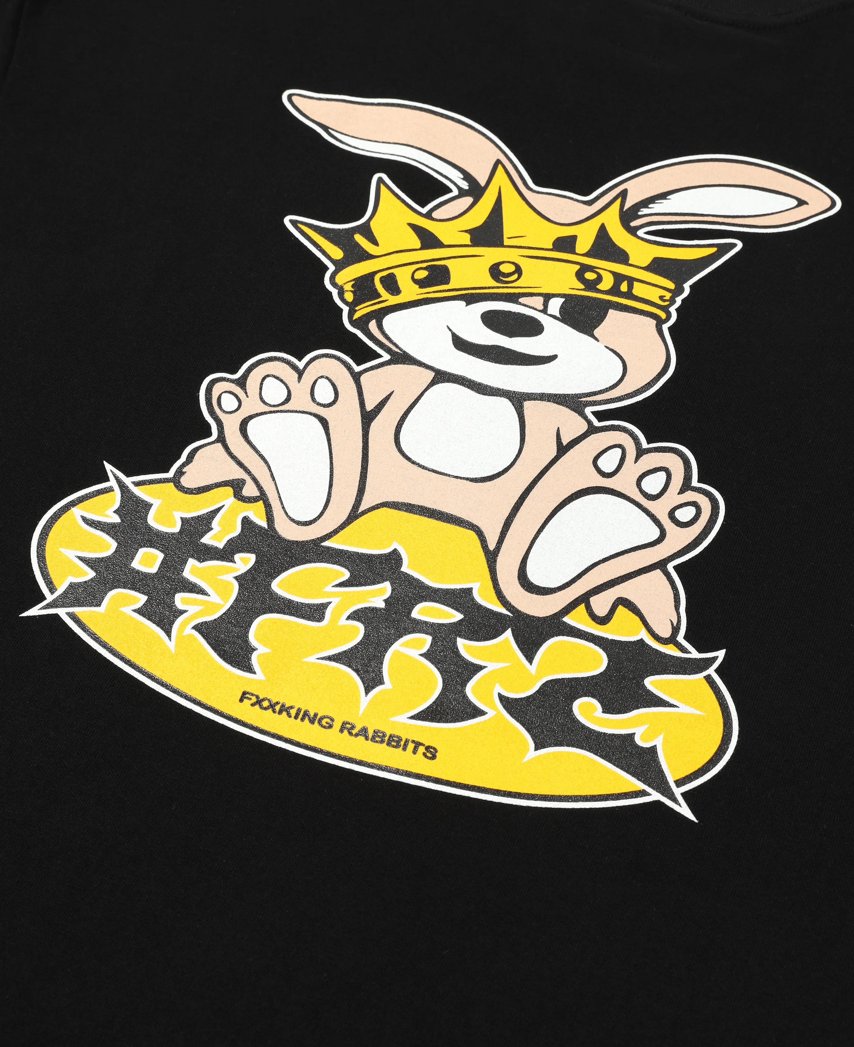 #FR2 Stuffed Toy T-Shirt (Black) - Image 4