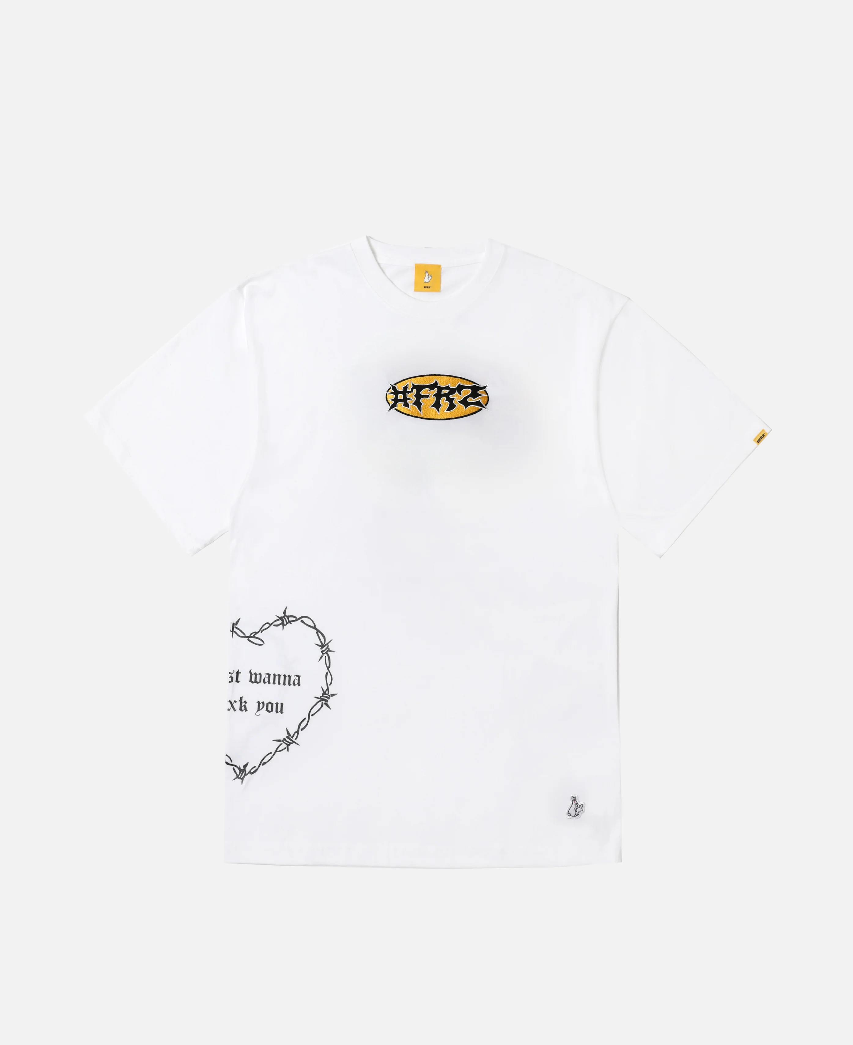 #FR2 Stuffed Toy T-Shirt (White)