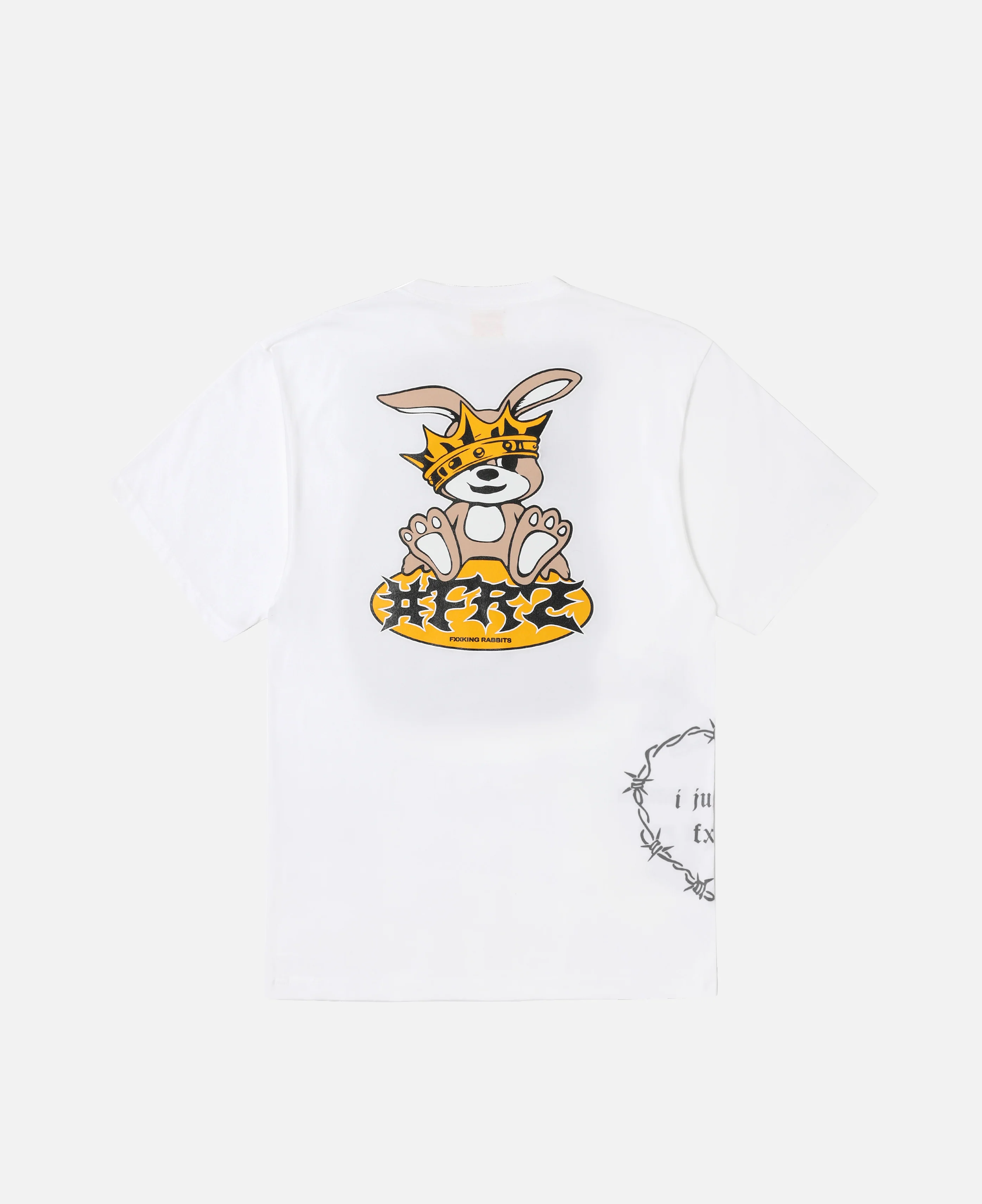 #FR2 Stuffed Toy T-Shirt (White) - Image 2