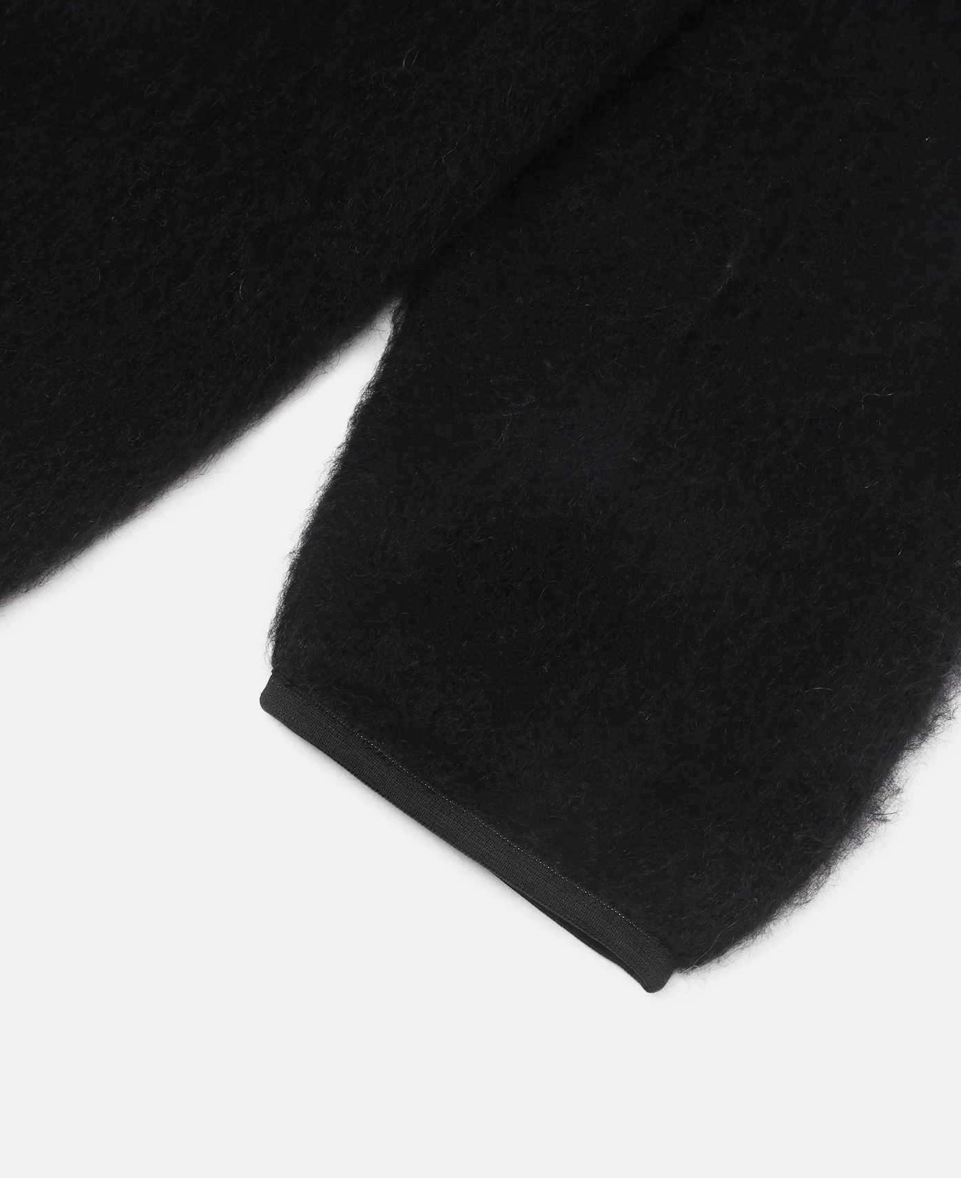 Pullover Mohair Sweater (Black) - Image 4