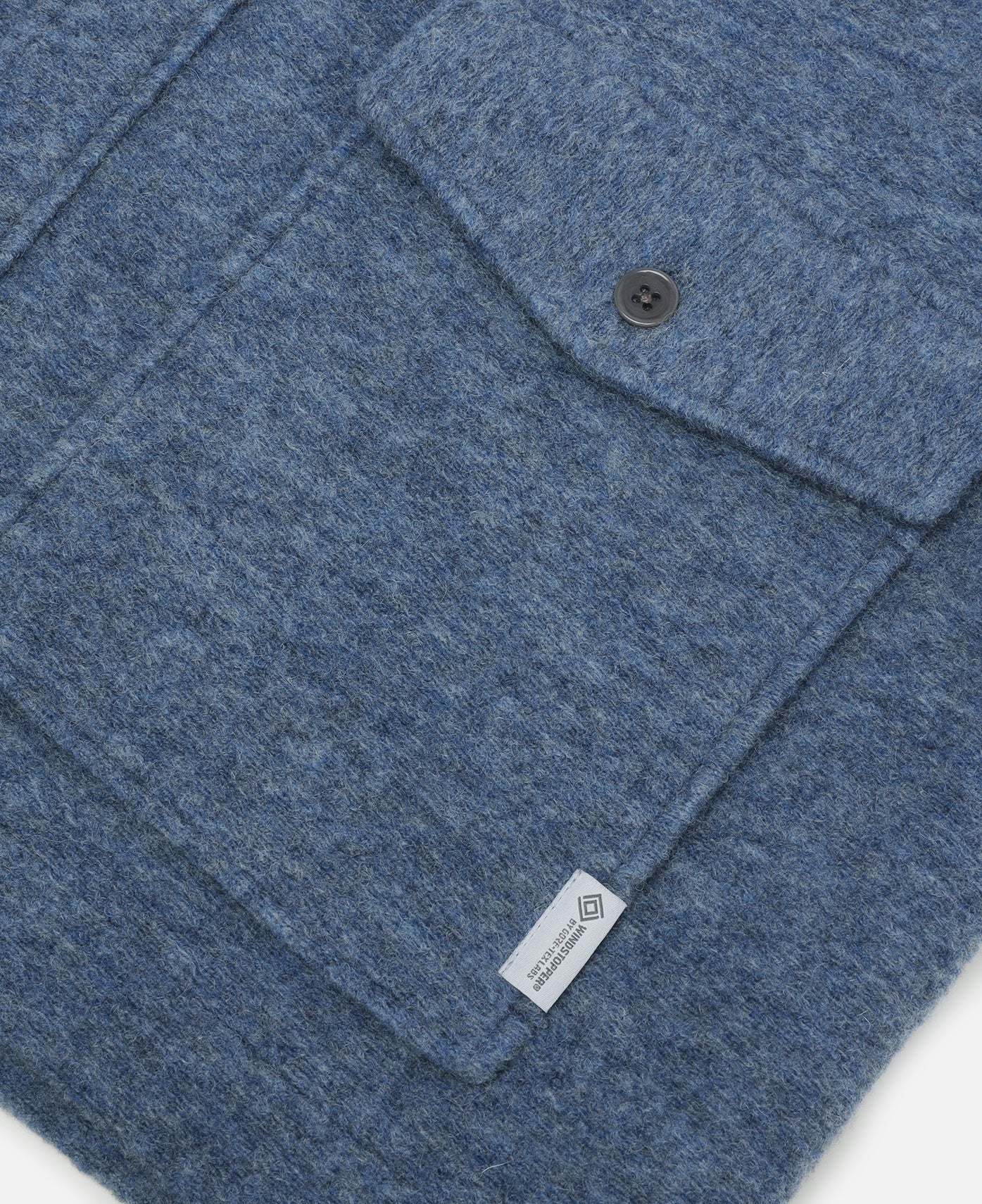 Windstopper Sliver Knit Jacket (Blue) - Image 4
