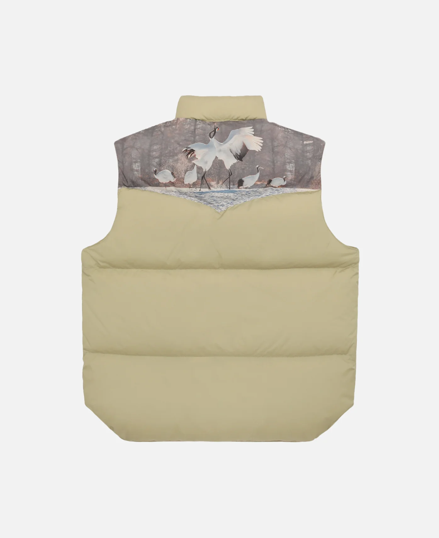 Needles x Rocky Mountain Featherbed Down Vest (Beige) - Image 2