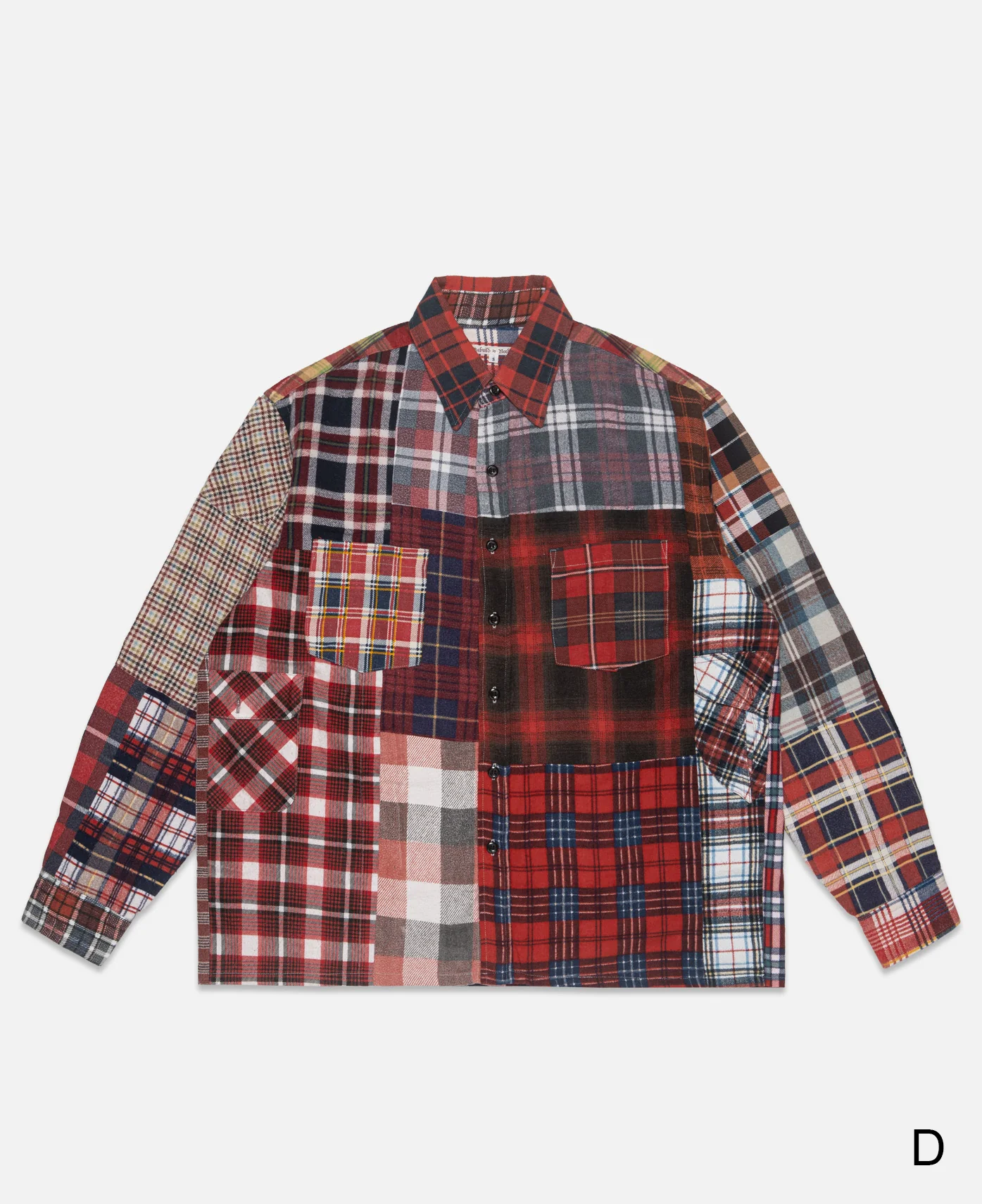 Straight Hem Flannel Shirt (Multi) - Image 6