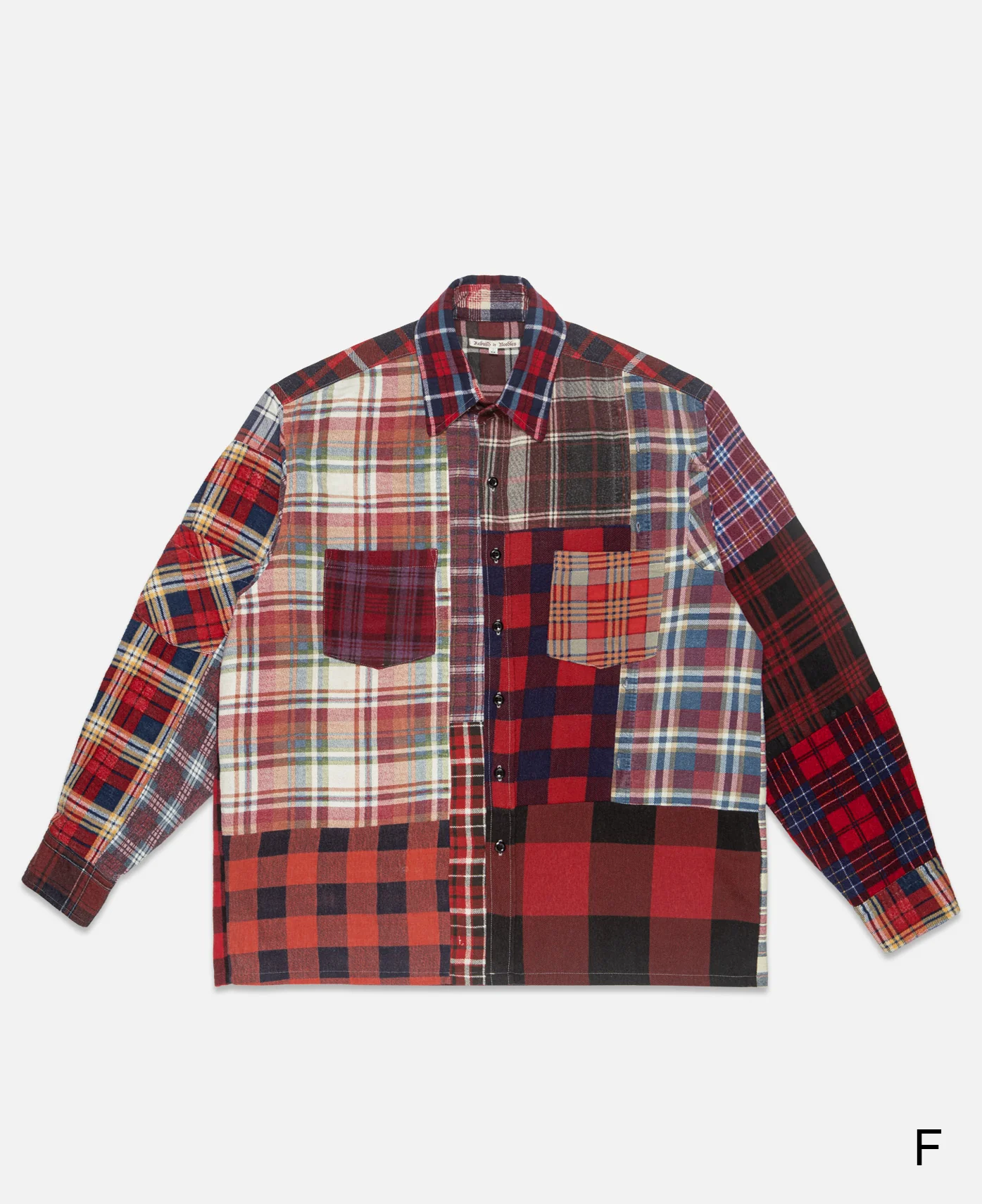Straight Hem Flannel Shirt (Multi) - Image 8