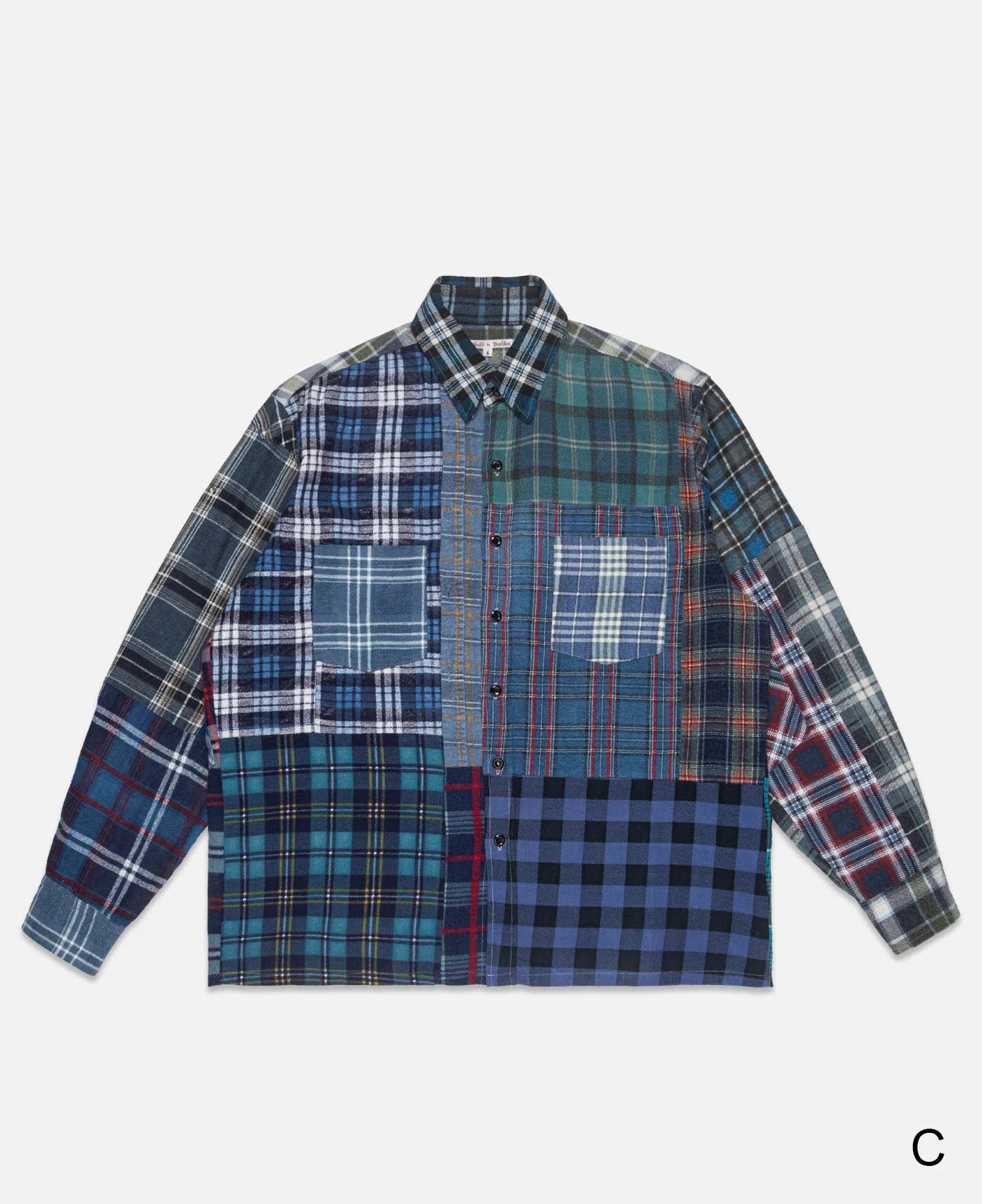 Straight Hem Flannel Shirt (Multi) - Image 9