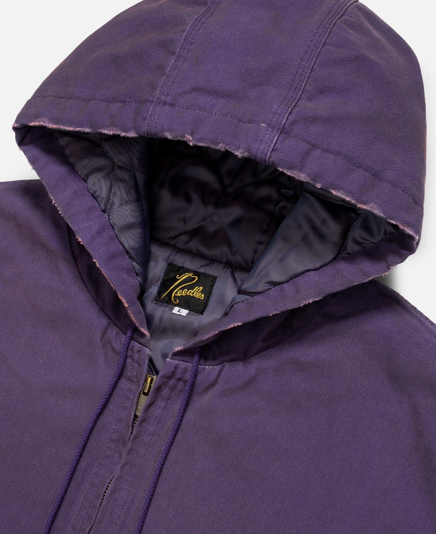 Zipped Work Hoodie (Purple) - Image 5