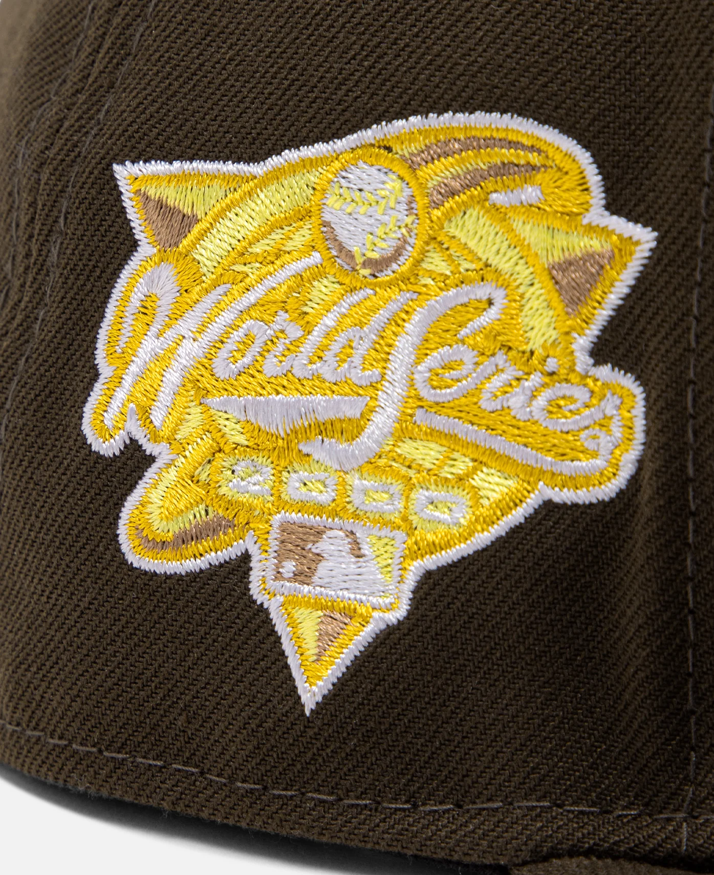 Easter New York Yankees Cooperstown Soft Yellow Undervisor Walnut 59Fifty Cap (Brown) - Image 6