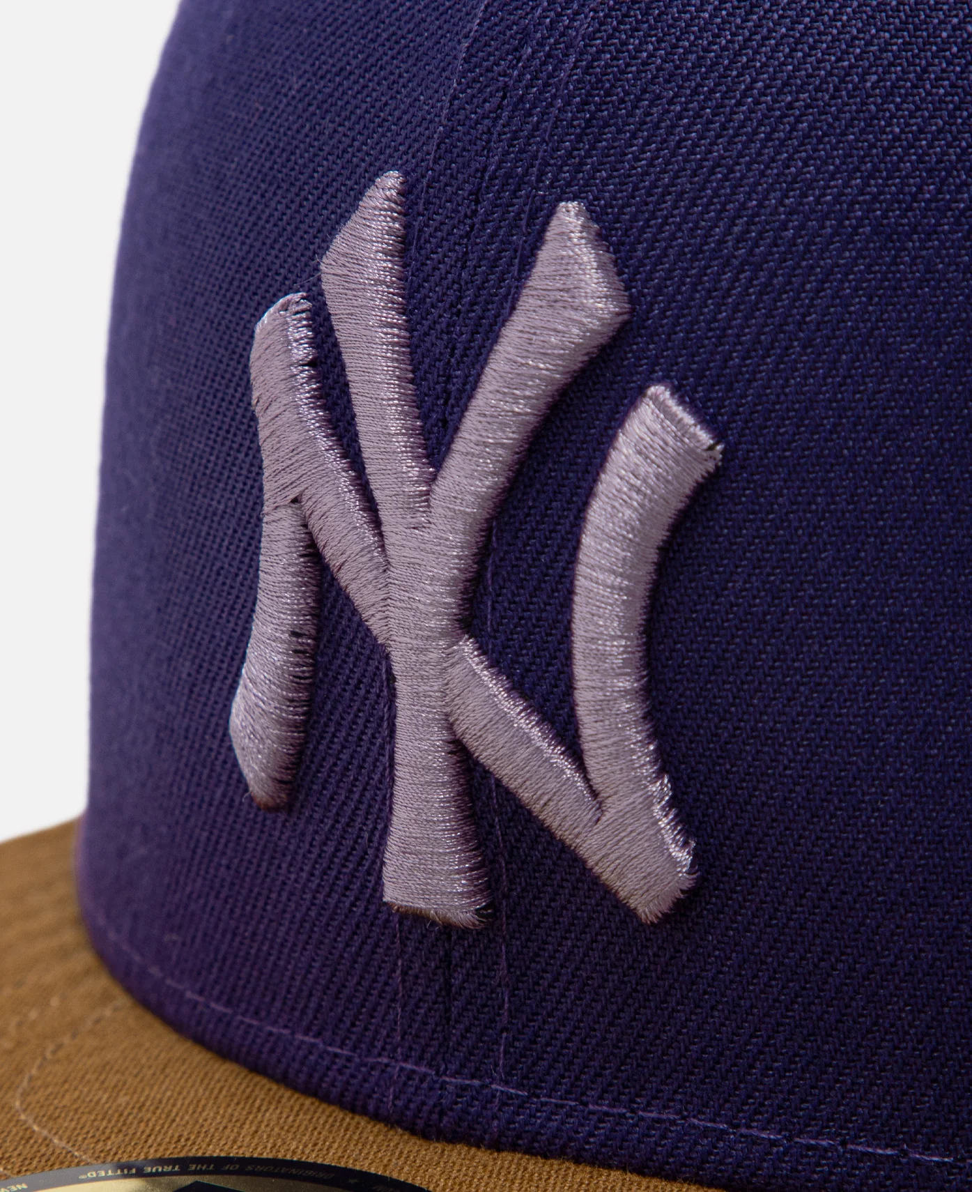 New York Yankees Logo 59FiftyCap (Purple) - Image 4