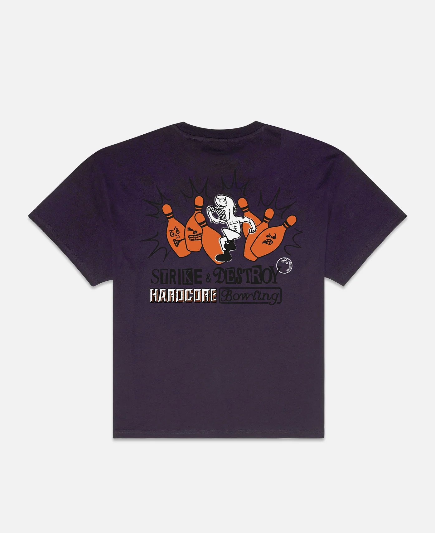 Bowling T-Shirt (Purple) - Image 2