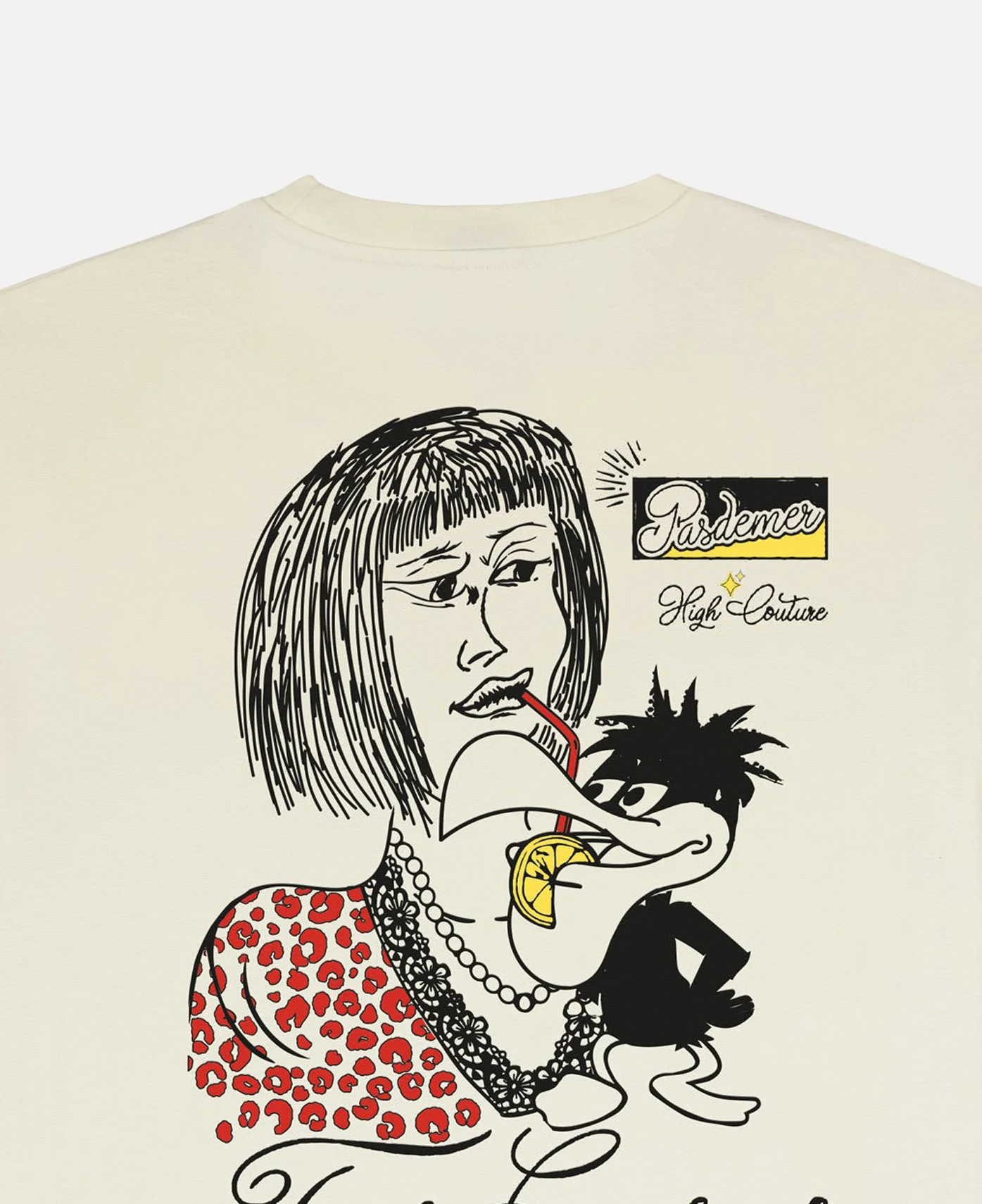 Fresh Cocktails T-Shirt (Cream) - Image 4