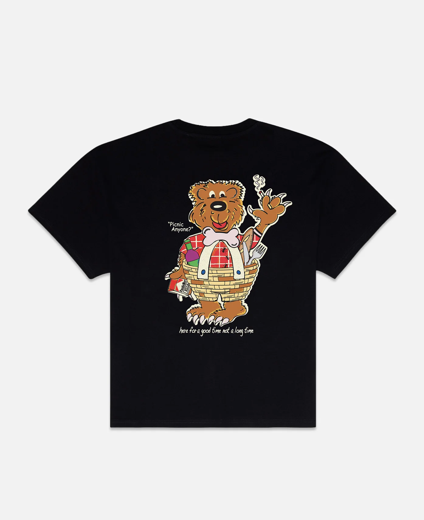 Not Long Time T-Shirt (Black) - Image 2