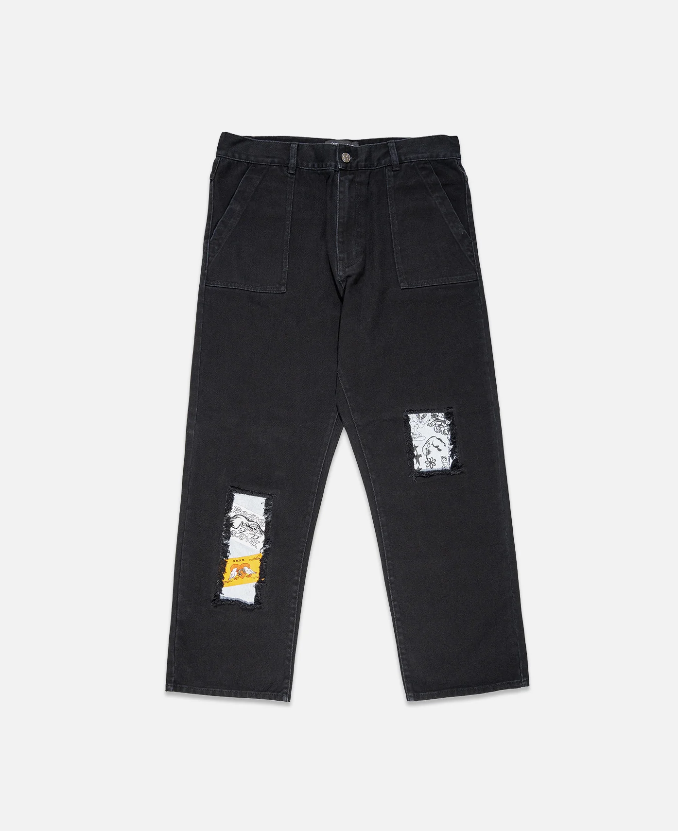 Zebra Pants (Black)