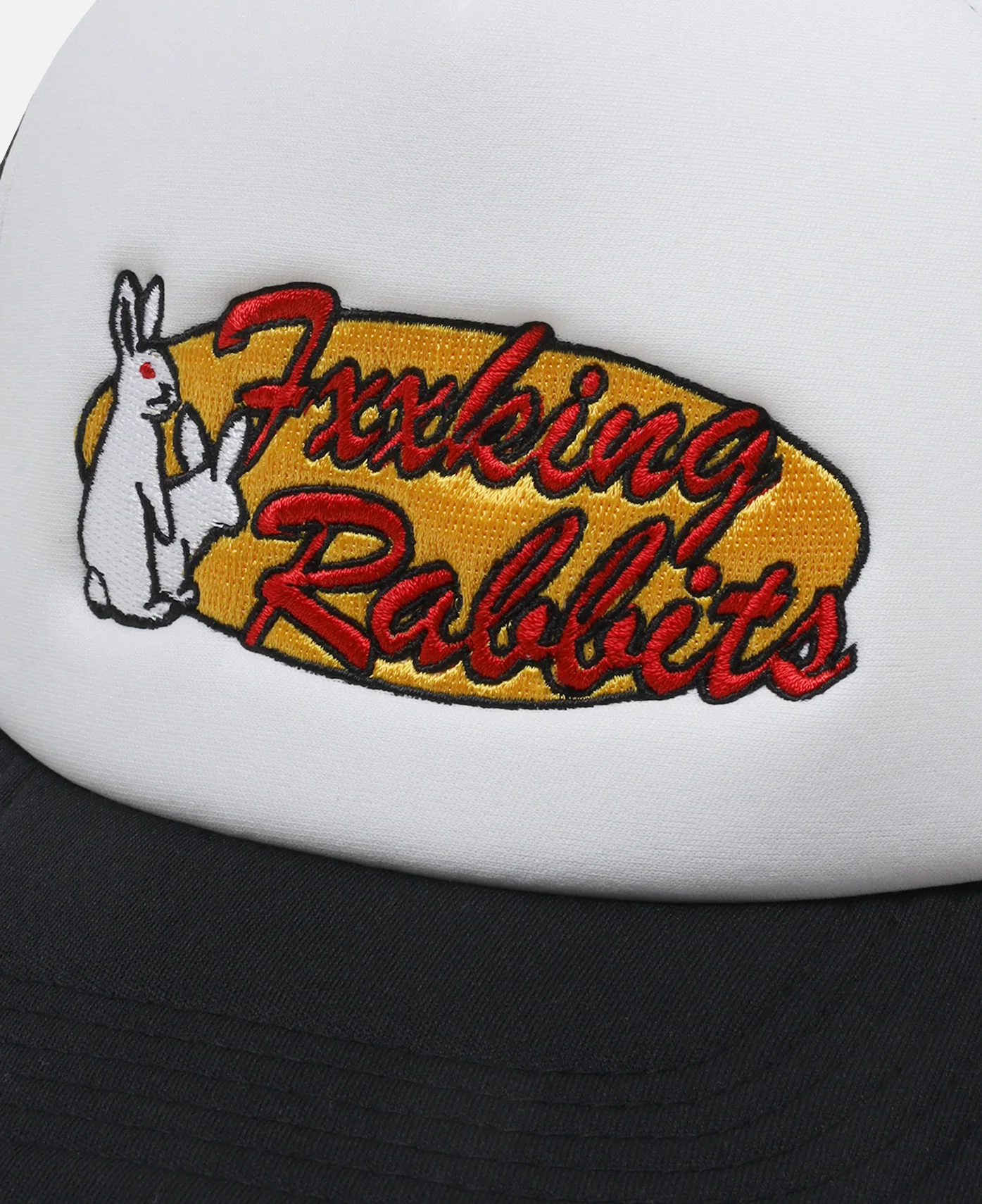 Retro Logo Mesh Cap (Black) - Image 4