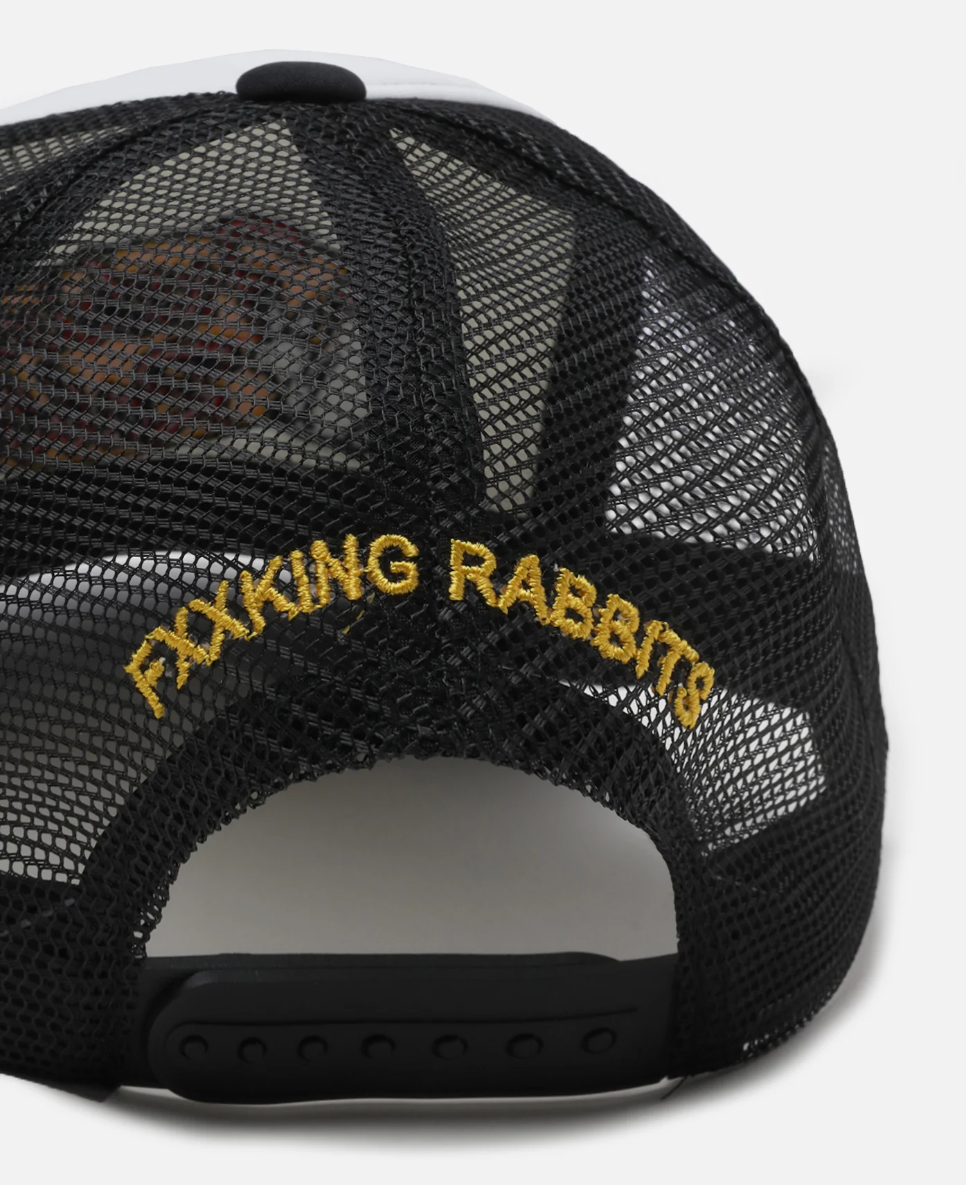 Retro Logo Mesh Cap (Black) - Image 5