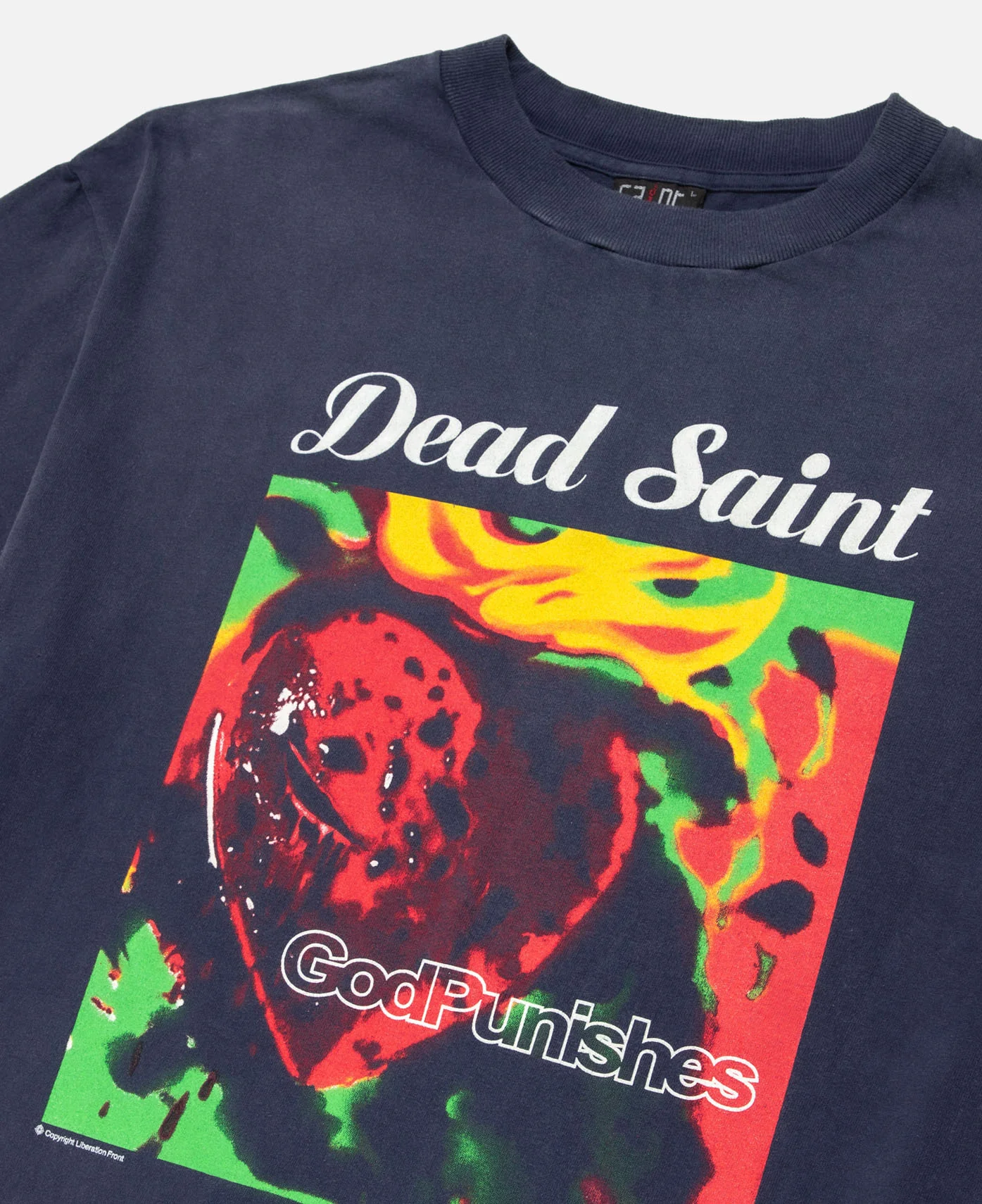 Dead Saint T-Shirt (Navy) - Image 3