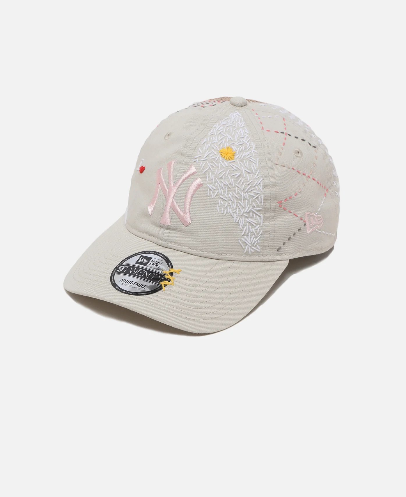CLOT x SASHIKO GALS Baseball Cap (Beige) - Image 2