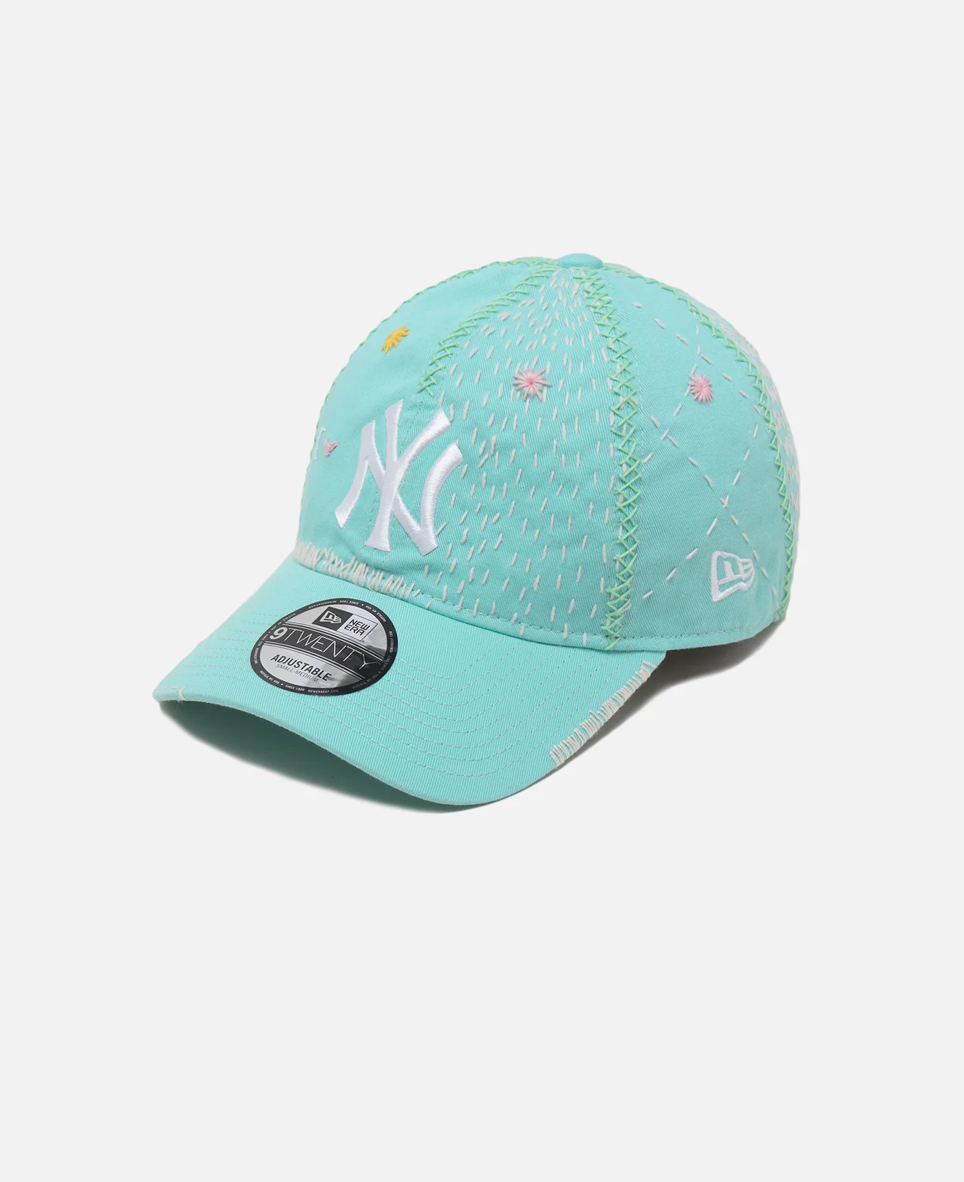 CLOT x SASHIKO GALS Baseball Cap (Mint) - Image 2