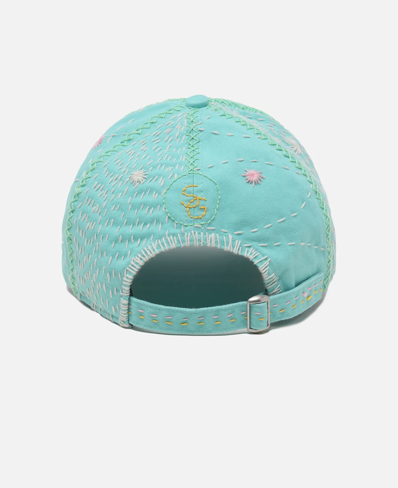 CLOT x SASHIKO GALS Baseball Cap (Mint) - Image 4