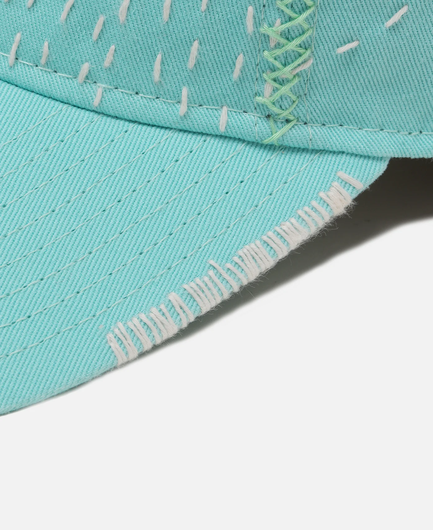 CLOT x SASHIKO GALS Baseball Cap (Mint) - Image 5