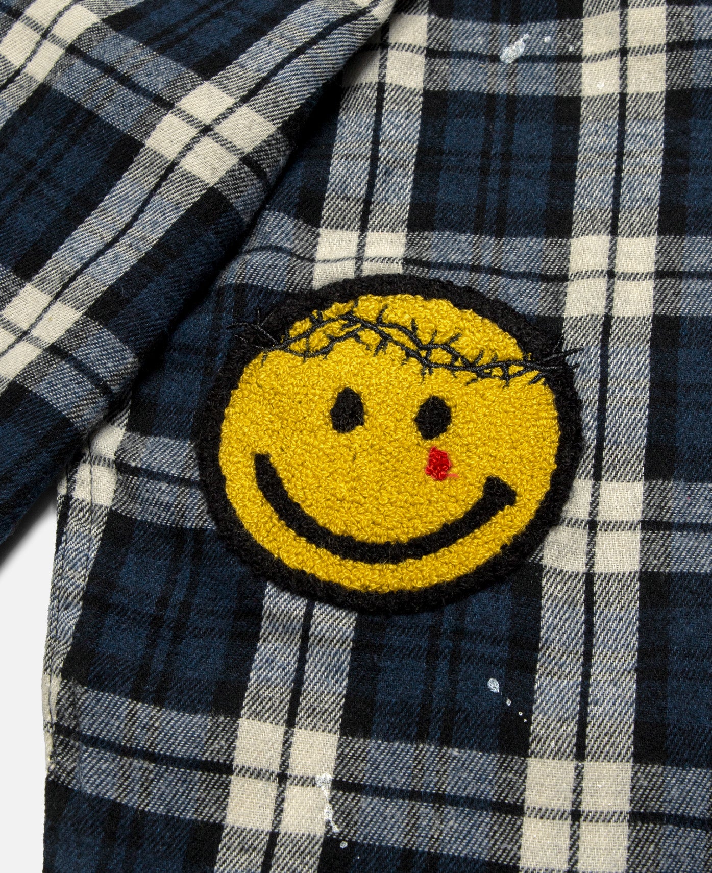 K.O.K Smile Vintage Shirt (Navy) - Image 5