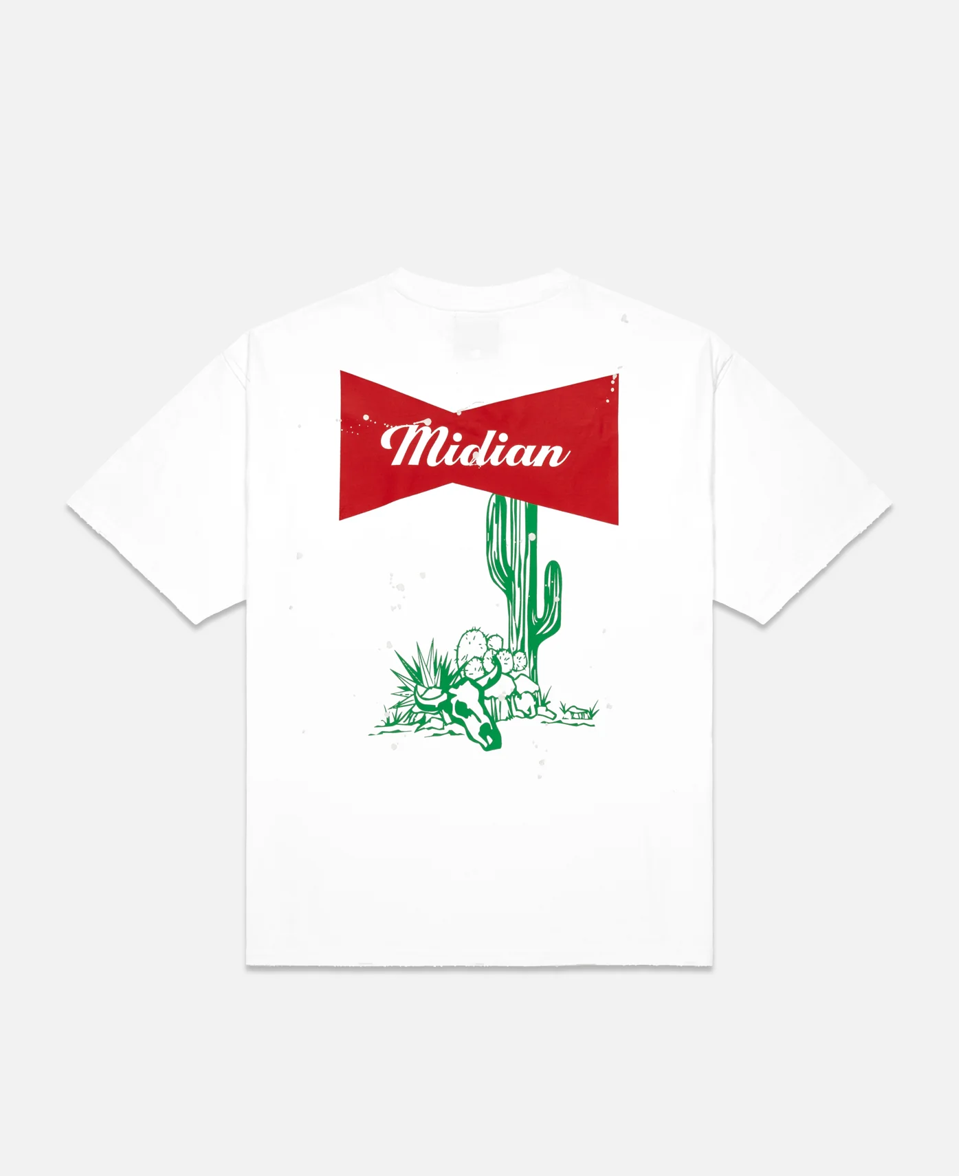Median Vintage T-Shirt (White) - Image 2