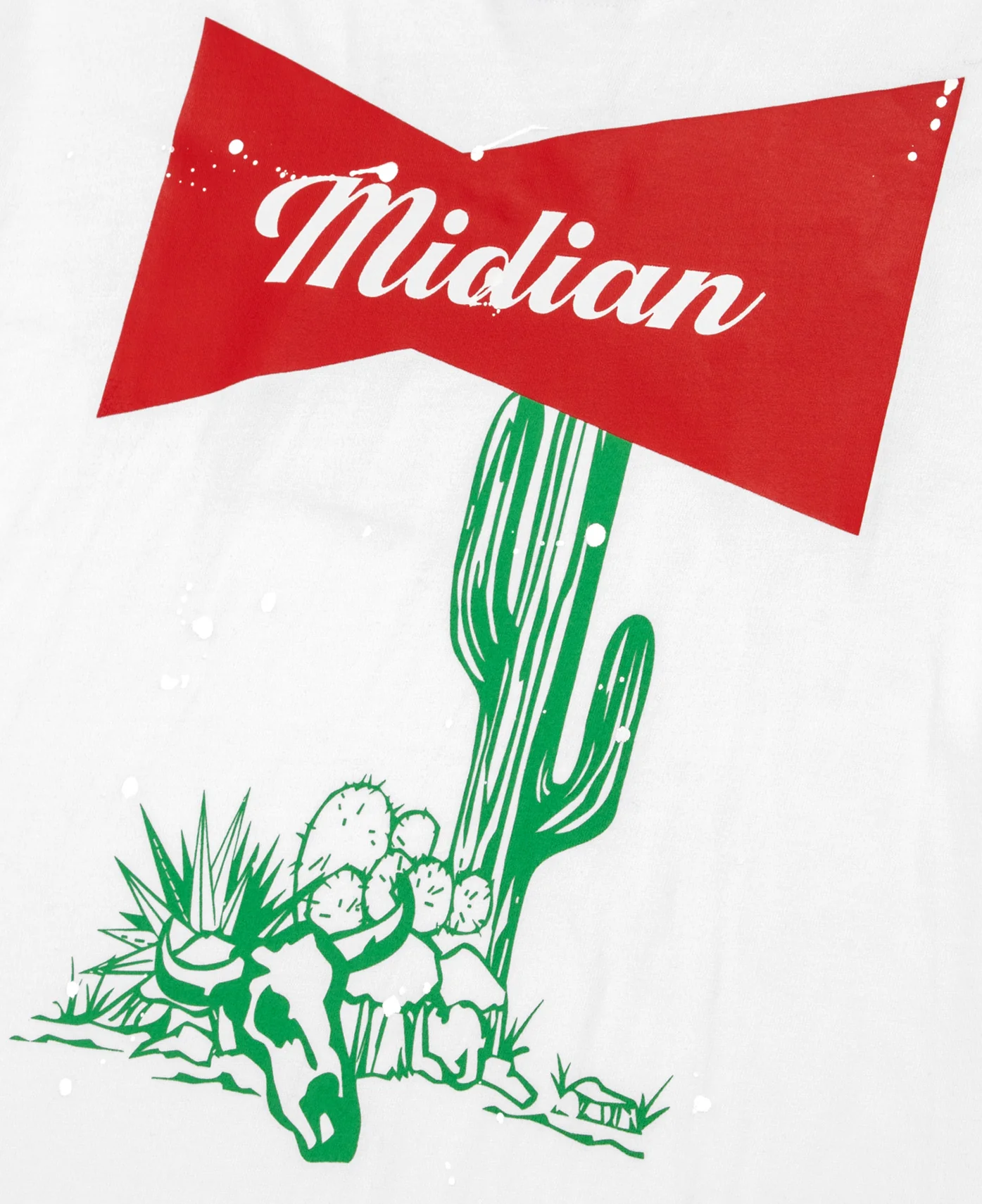 Median Vintage T-Shirt (White) - Image 3