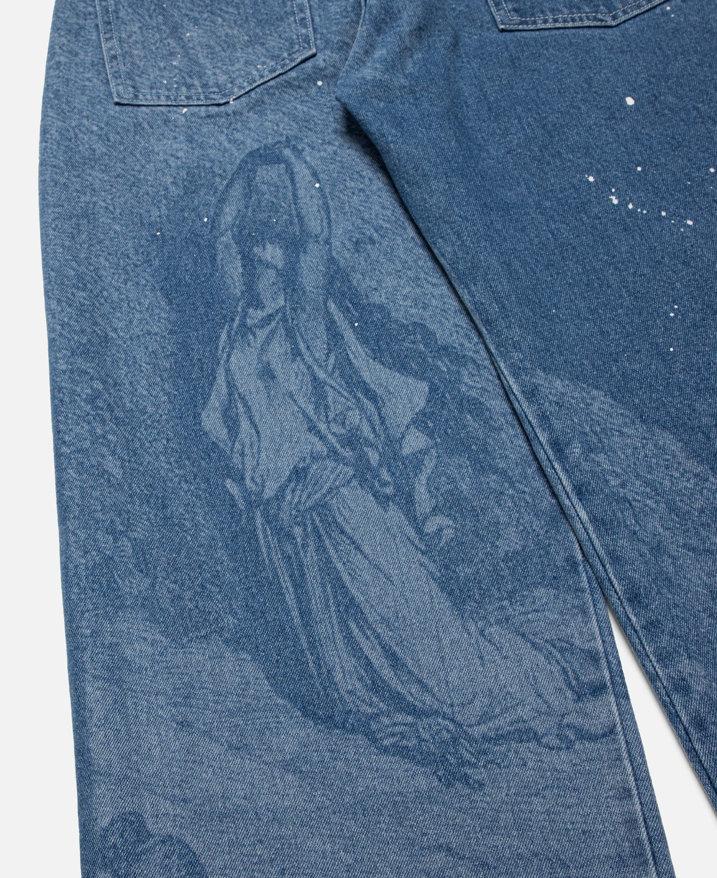 PJ Vintage Denim Pants (Blue) - Image 4